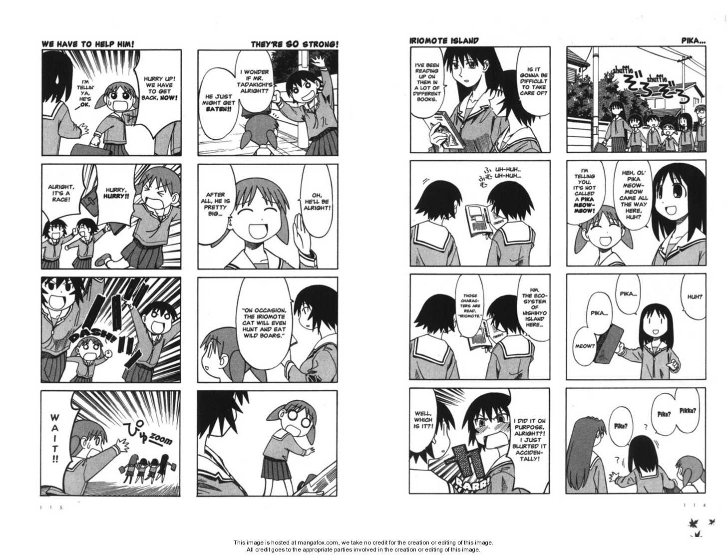 Read Azumanga Daioh ENGLISH Manga Online