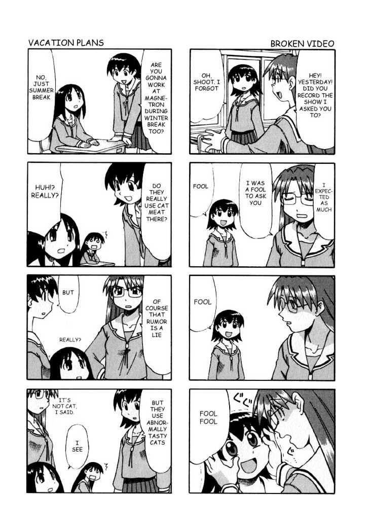Read Azumanga Daioh ENGLISH Manga Online