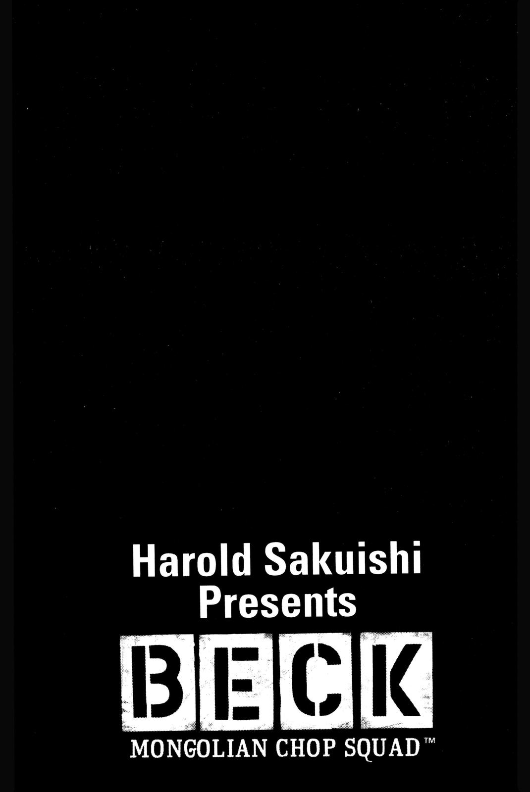 Read BECK_ Mongolian Chop Squad ENGLISH Manga Online