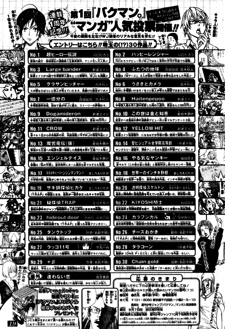 Read Bakuman ENGLISH Manga Online
