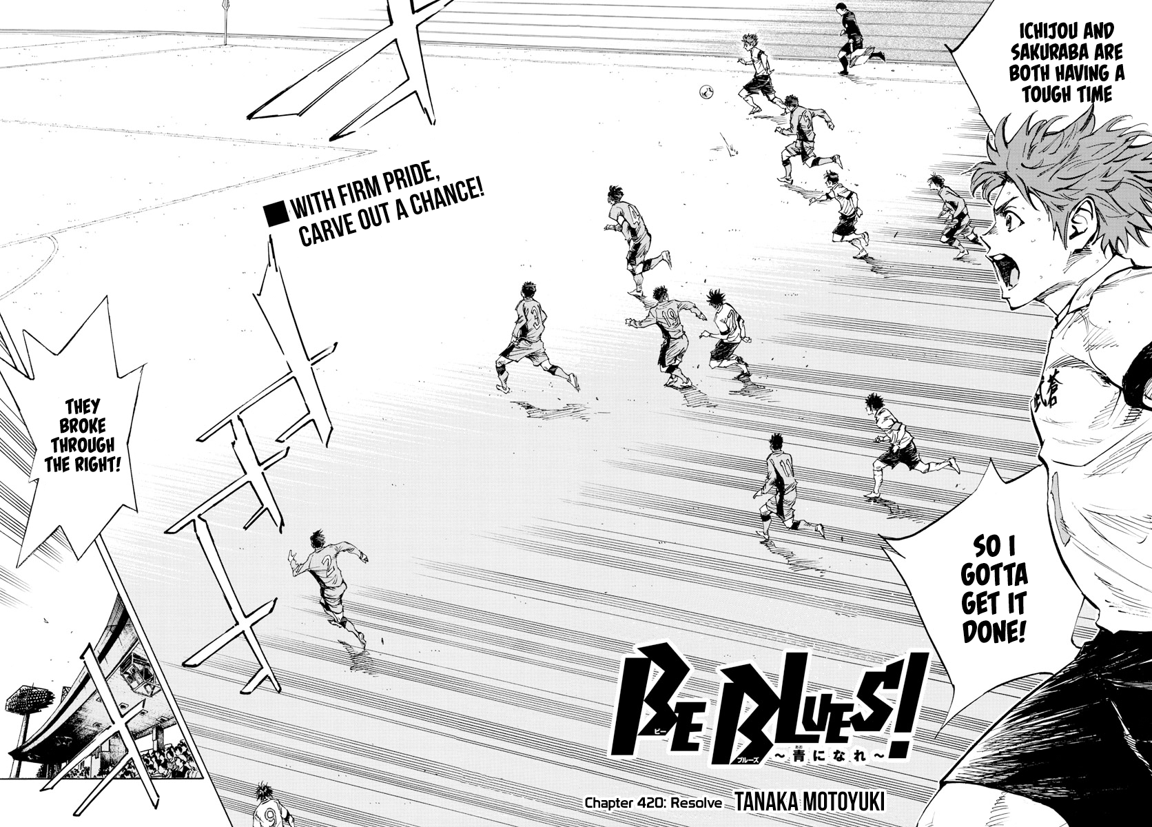 Read Be Blues! Ao ni Nare ENGLISH Manga Online