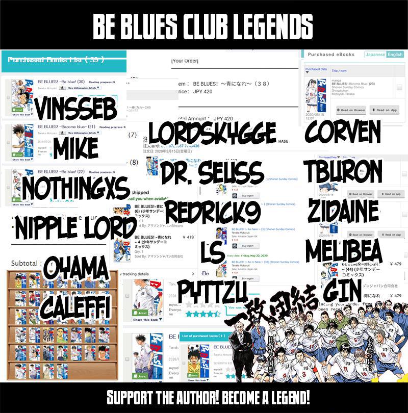 Read Be Blues! Ao ni Nare ENGLISH Manga Online