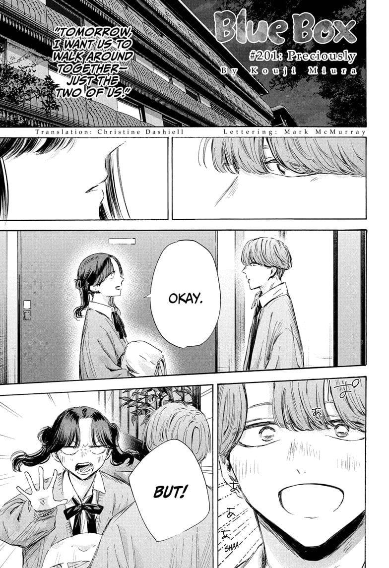 Read Blue Box ENGLISH Manga Online