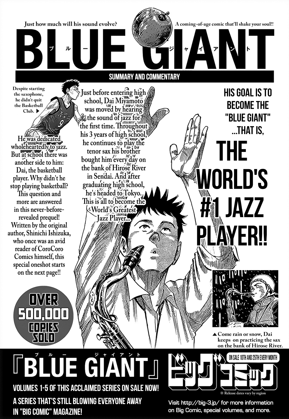 Read Blue Giant ENGLISH Manga Online