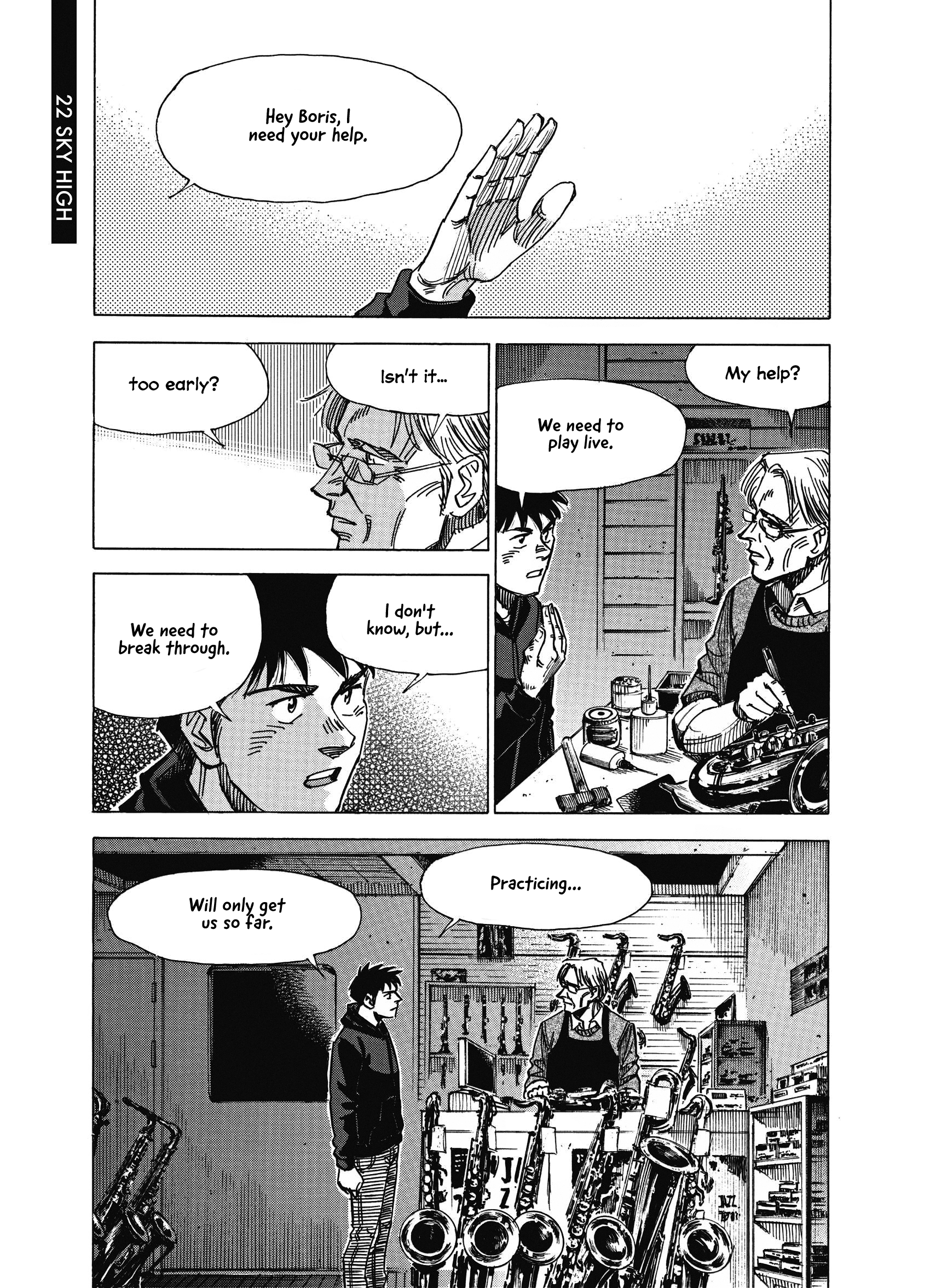 Read Blue Giant Supreme ENGLISH Manga Online
