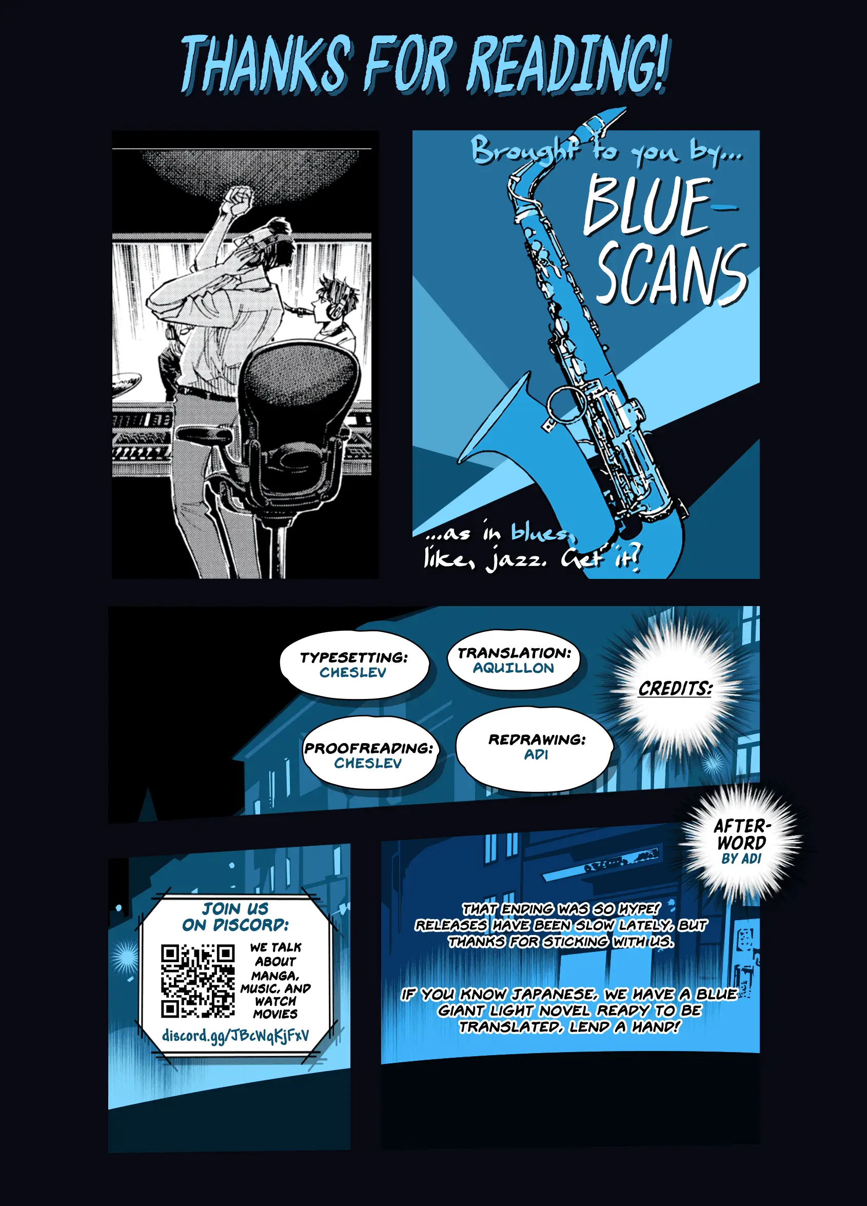 Read Blue Giant Supreme ENGLISH Manga Online