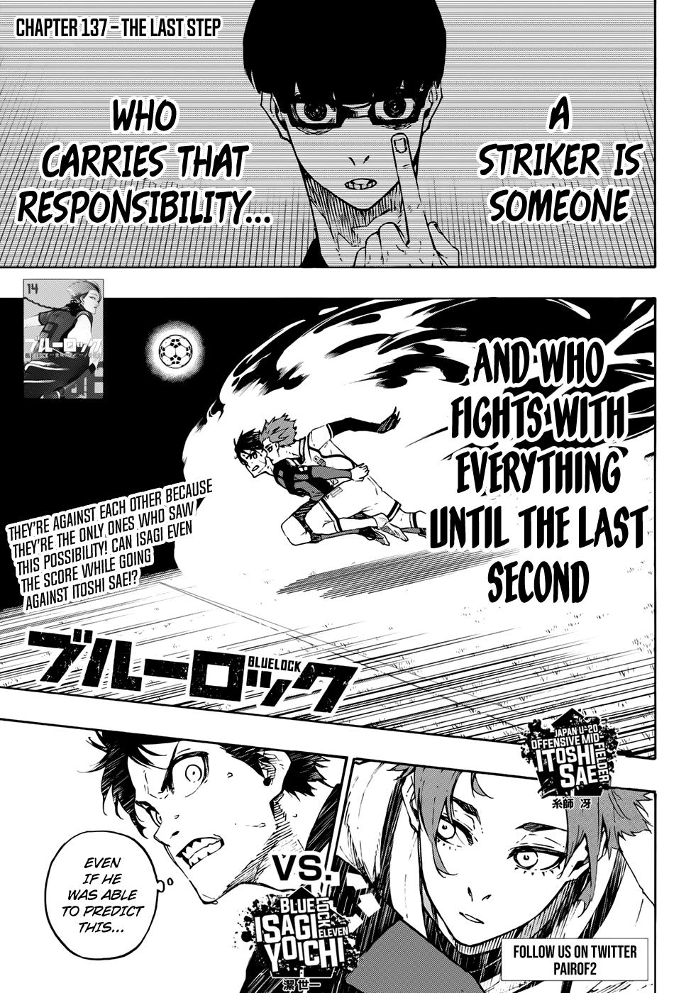 Read Blue Lock ENGLISH Manga Online