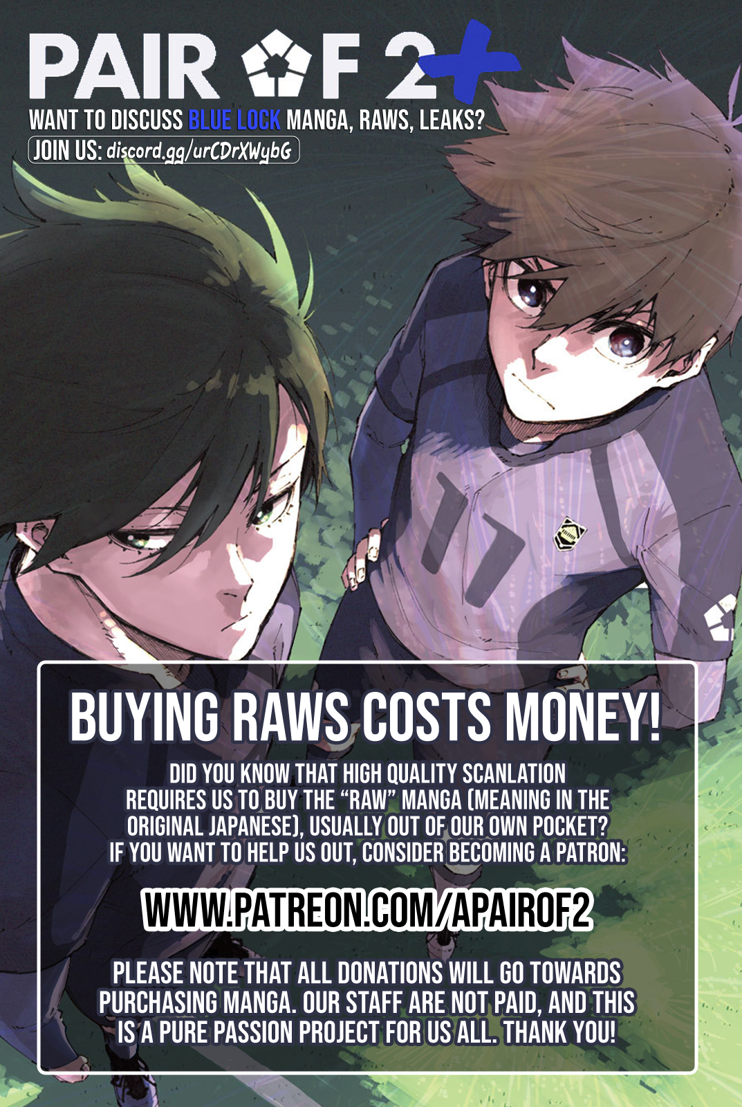 Read Blue Lock ENGLISH Manga Online