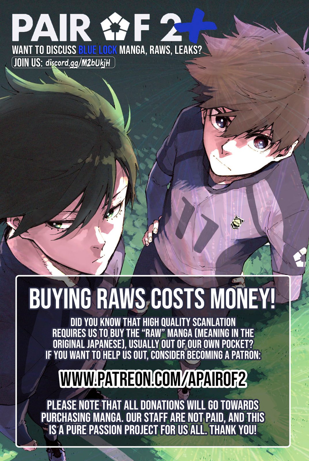 Read Blue Lock ENGLISH Manga Online