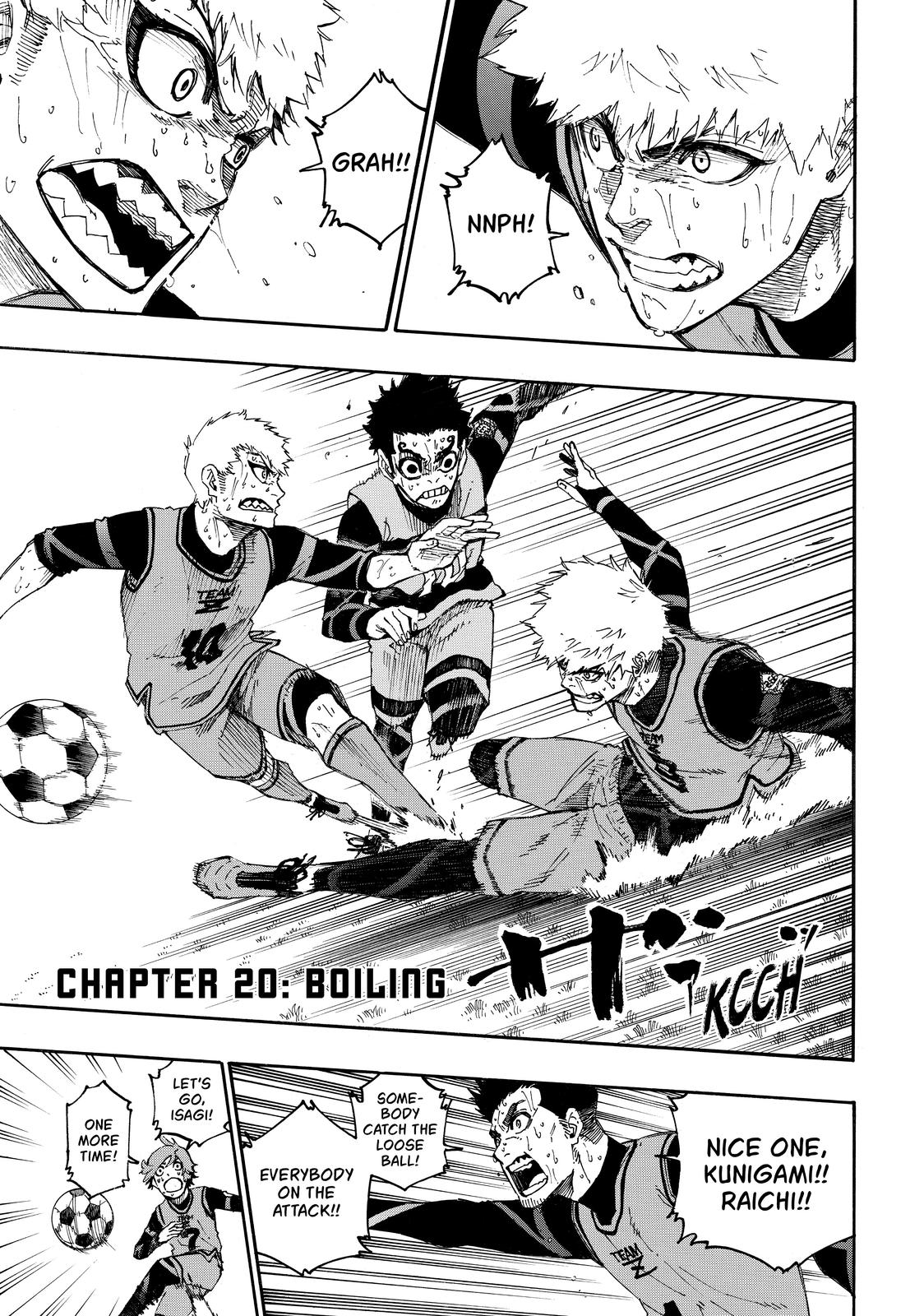 Read Blue Lock ENGLISH Manga Online