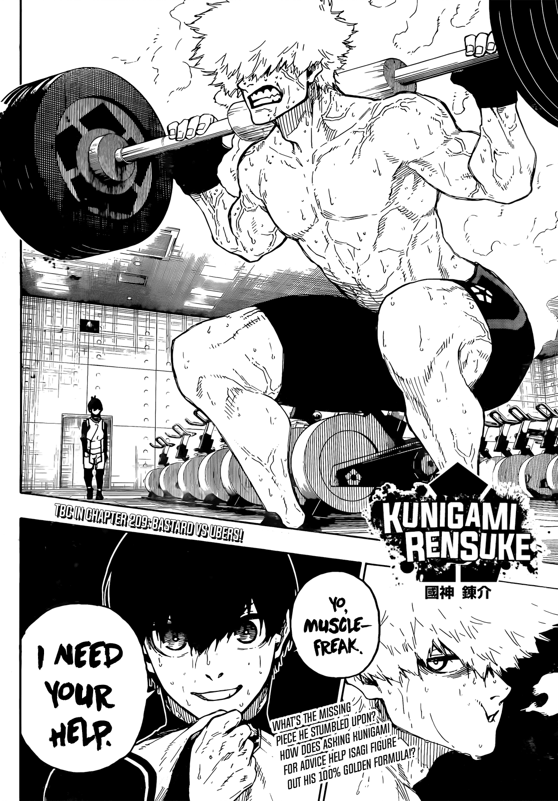 Read Blue Lock ENGLISH Manga Online