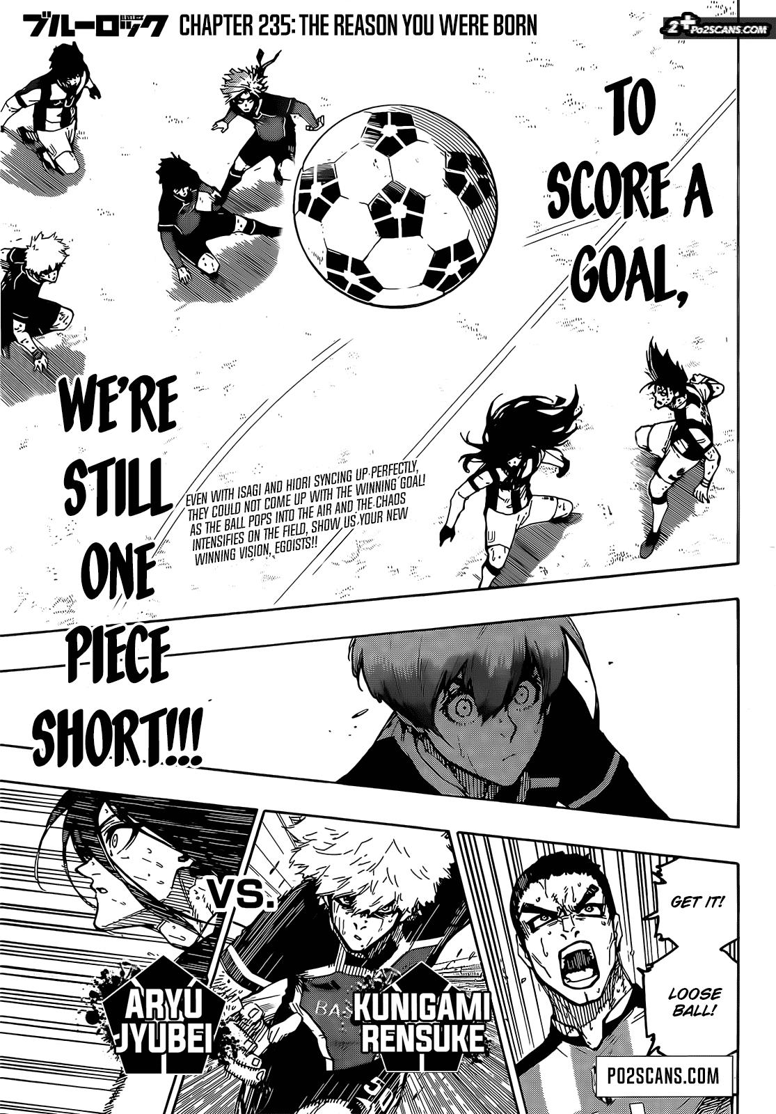 Read Blue Lock ENGLISH Manga Online