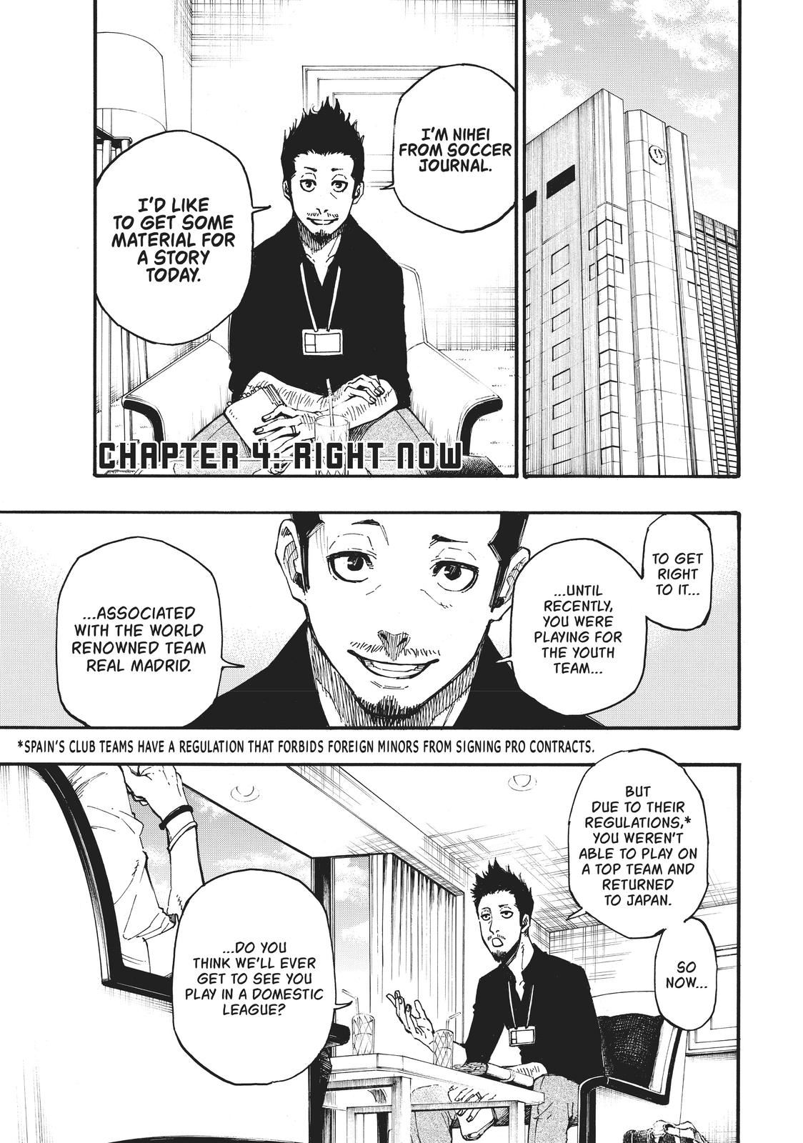 Read Blue Lock ENGLISH Manga Online