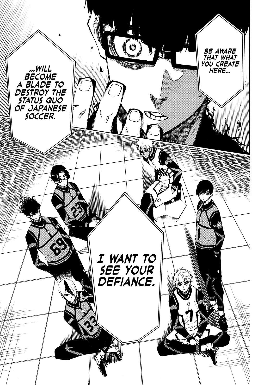 Read Blue Lock ENGLISH Manga Online