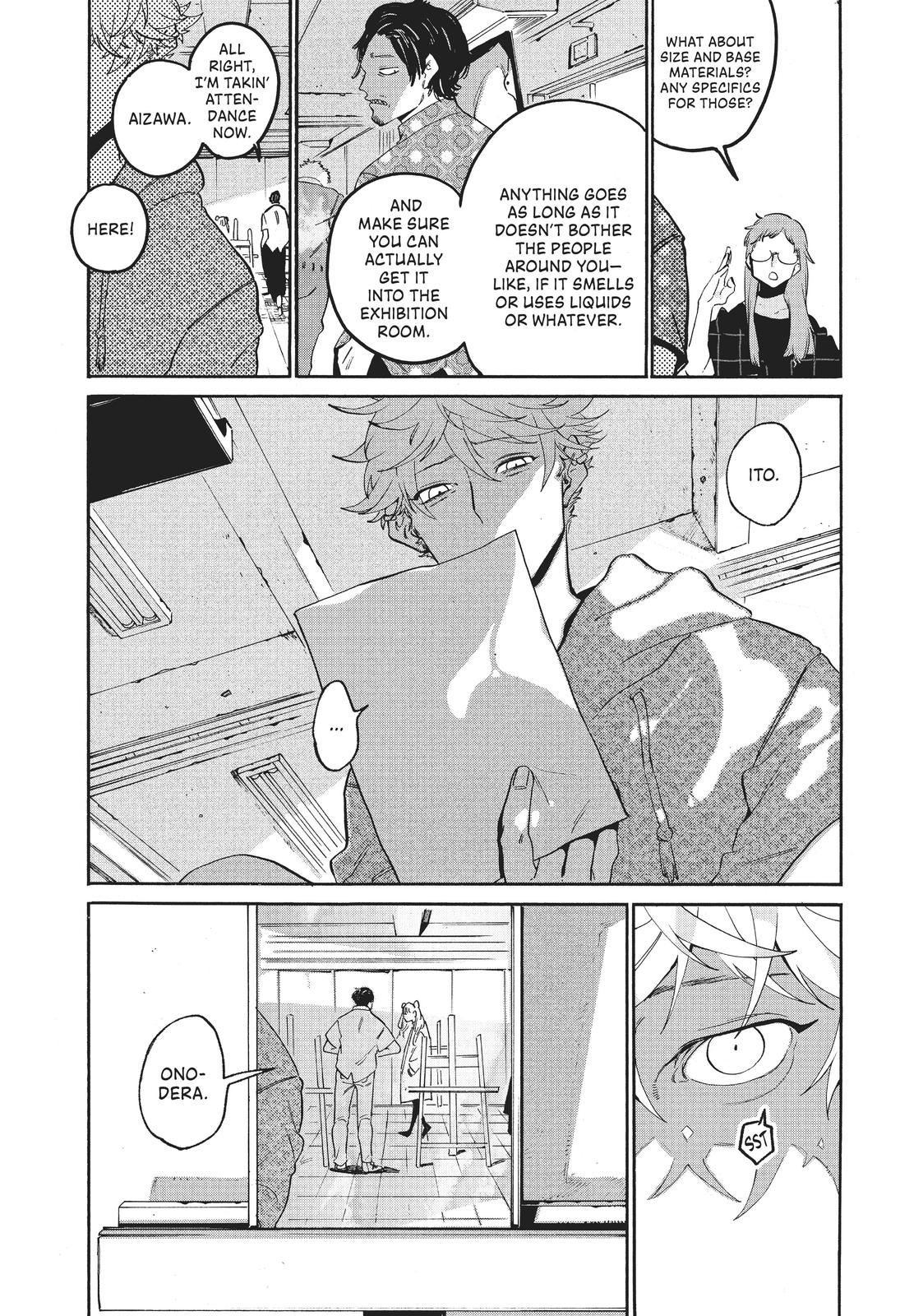 Read Blue Period ENGLISH Manga Online