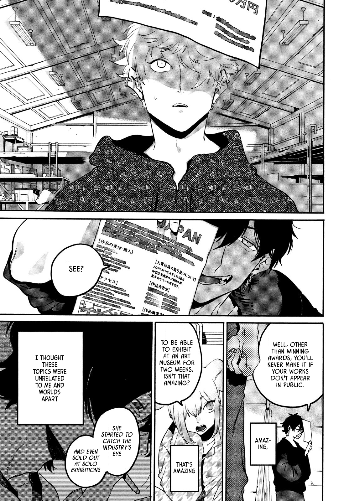 Read Blue Period ENGLISH Manga Online