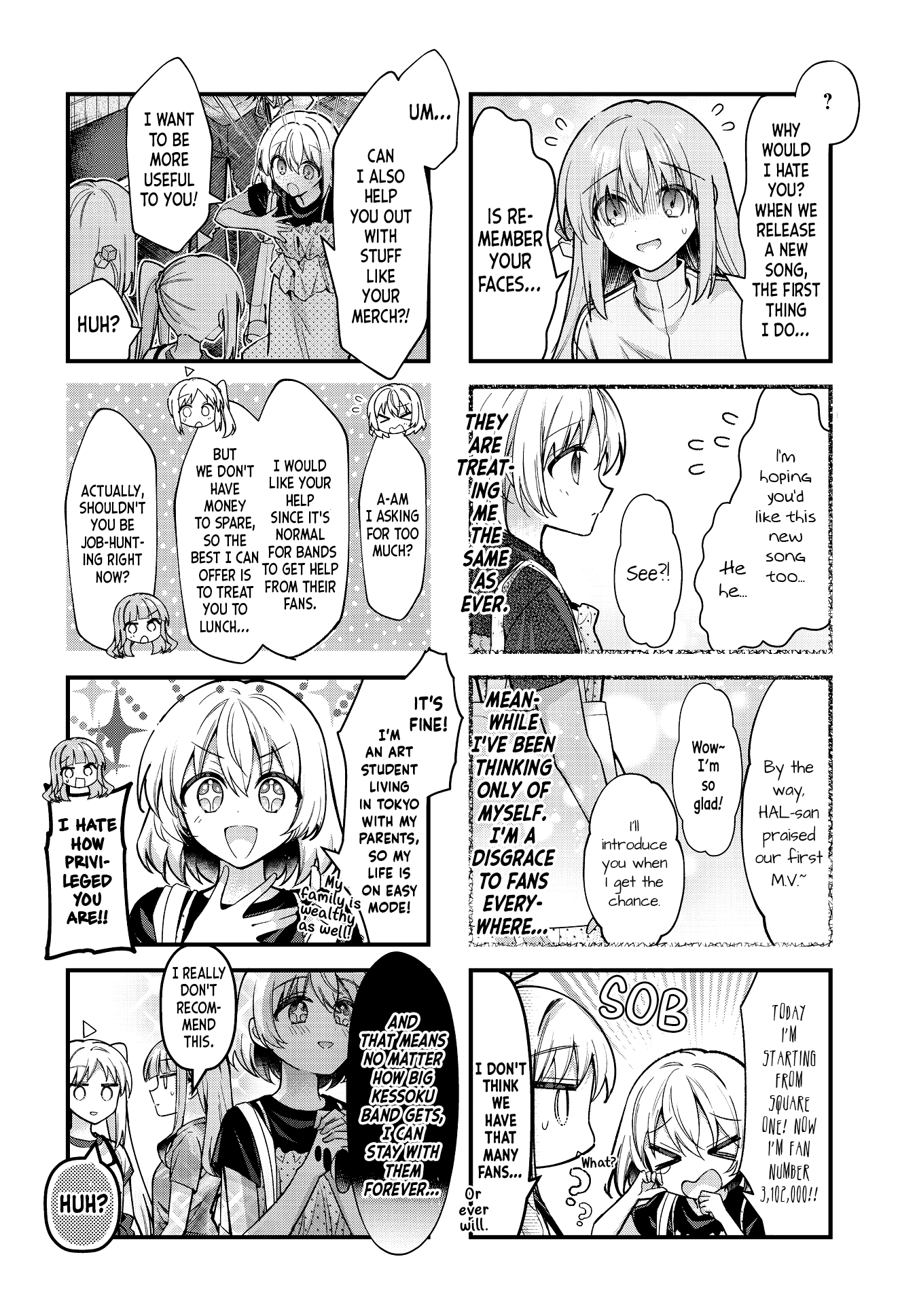 Read Bocchi the Rock! ENGLISH Manga Online