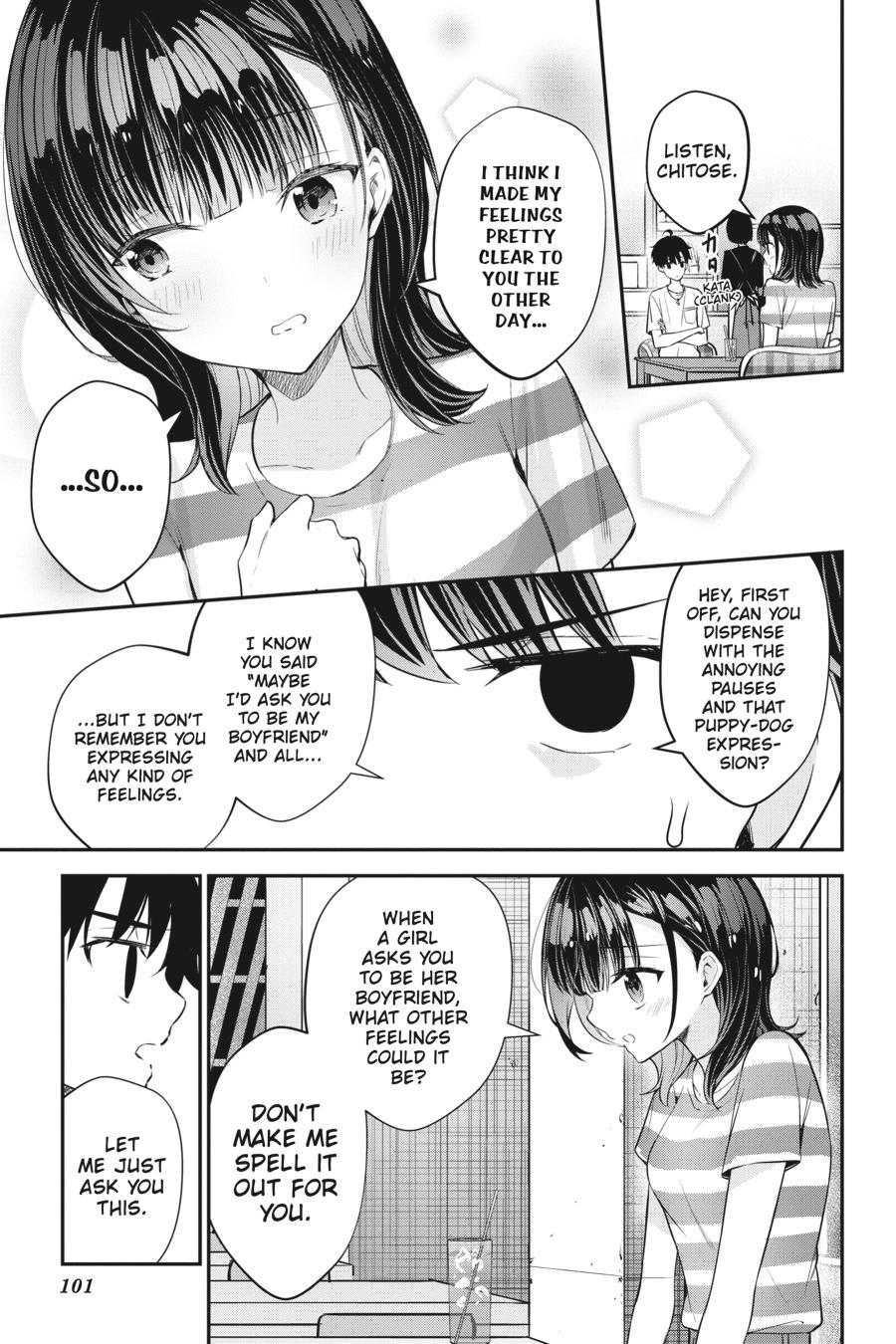 Read Chitose Is in the Ramune Bottle ENGLISH Manga Online