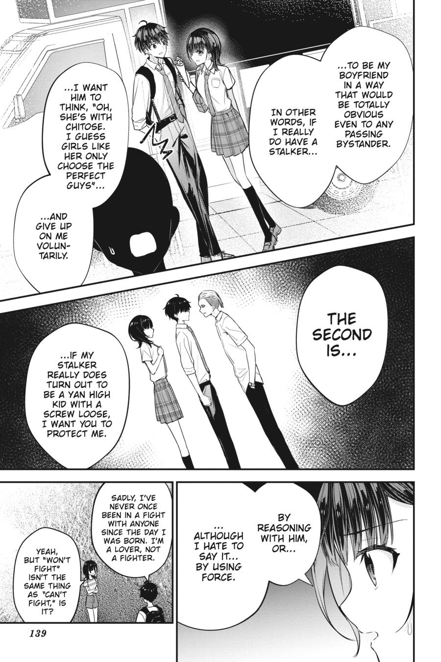 Read Chitose Is in the Ramune Bottle ENGLISH Manga Online