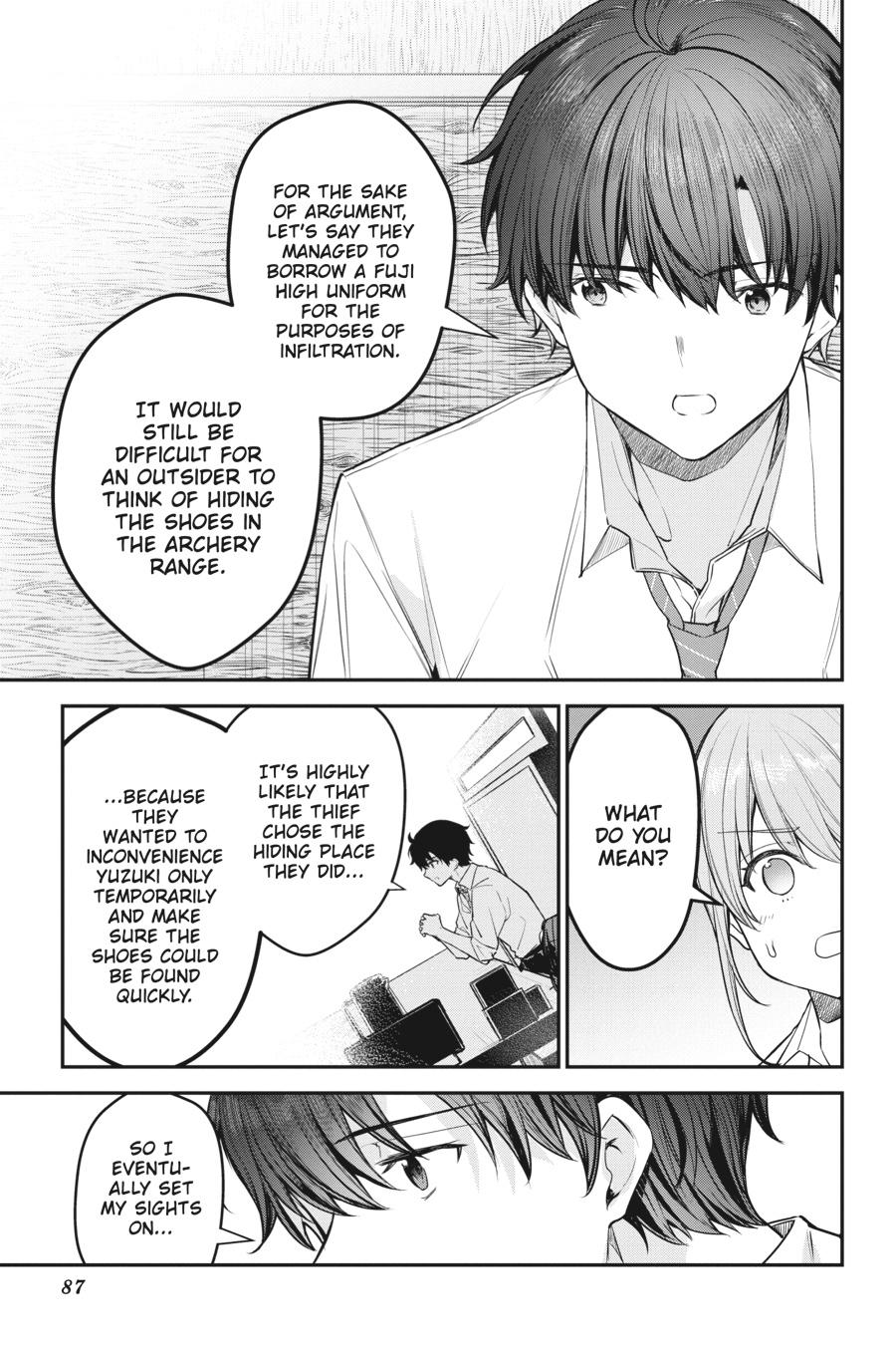 Read Chitose Is in the Ramune Bottle ENGLISH Manga Online