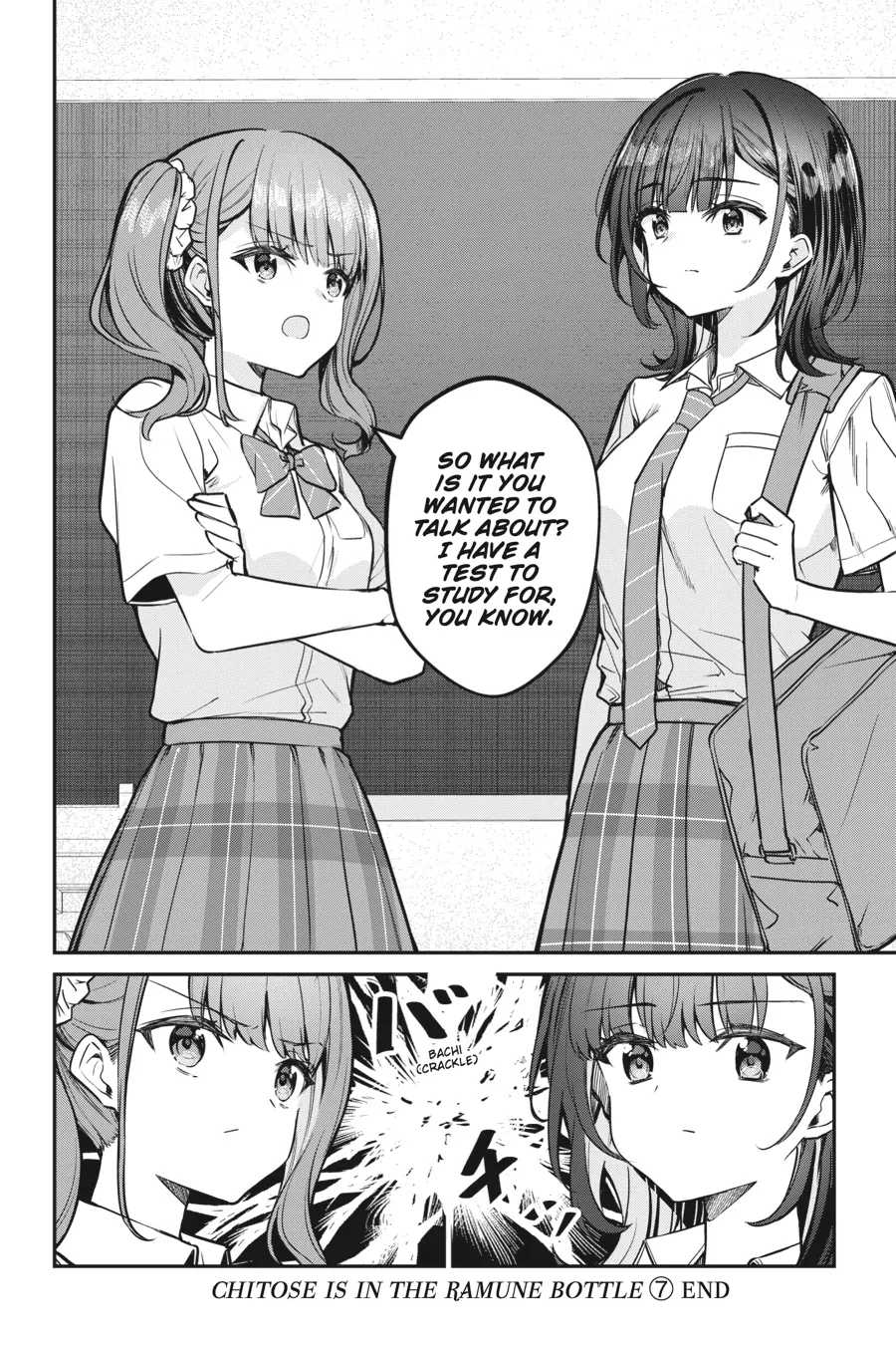 Read Chitose Is in the Ramune Bottle ENGLISH Manga Online