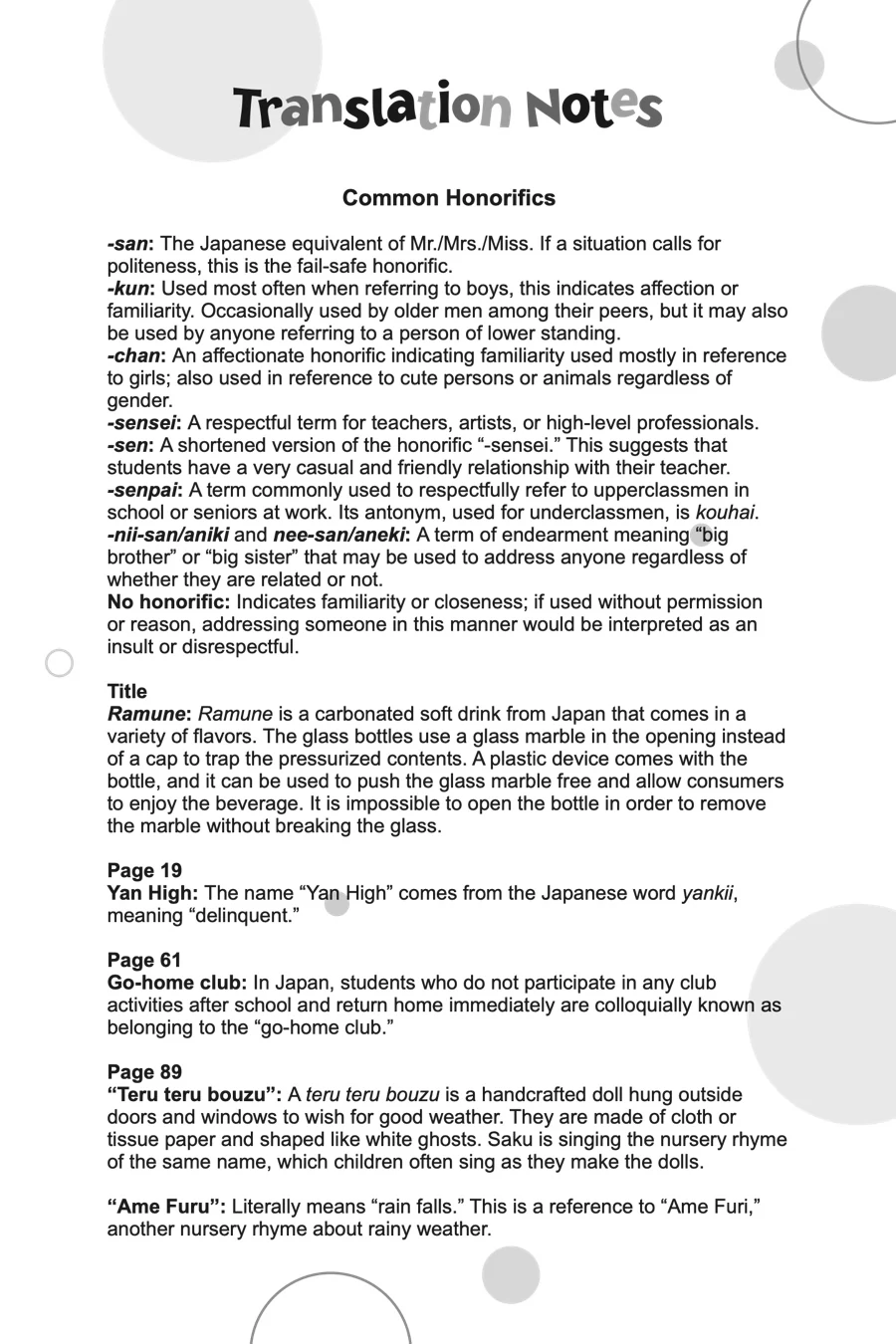 Read Chitose Is in the Ramune Bottle ENGLISH Manga Online