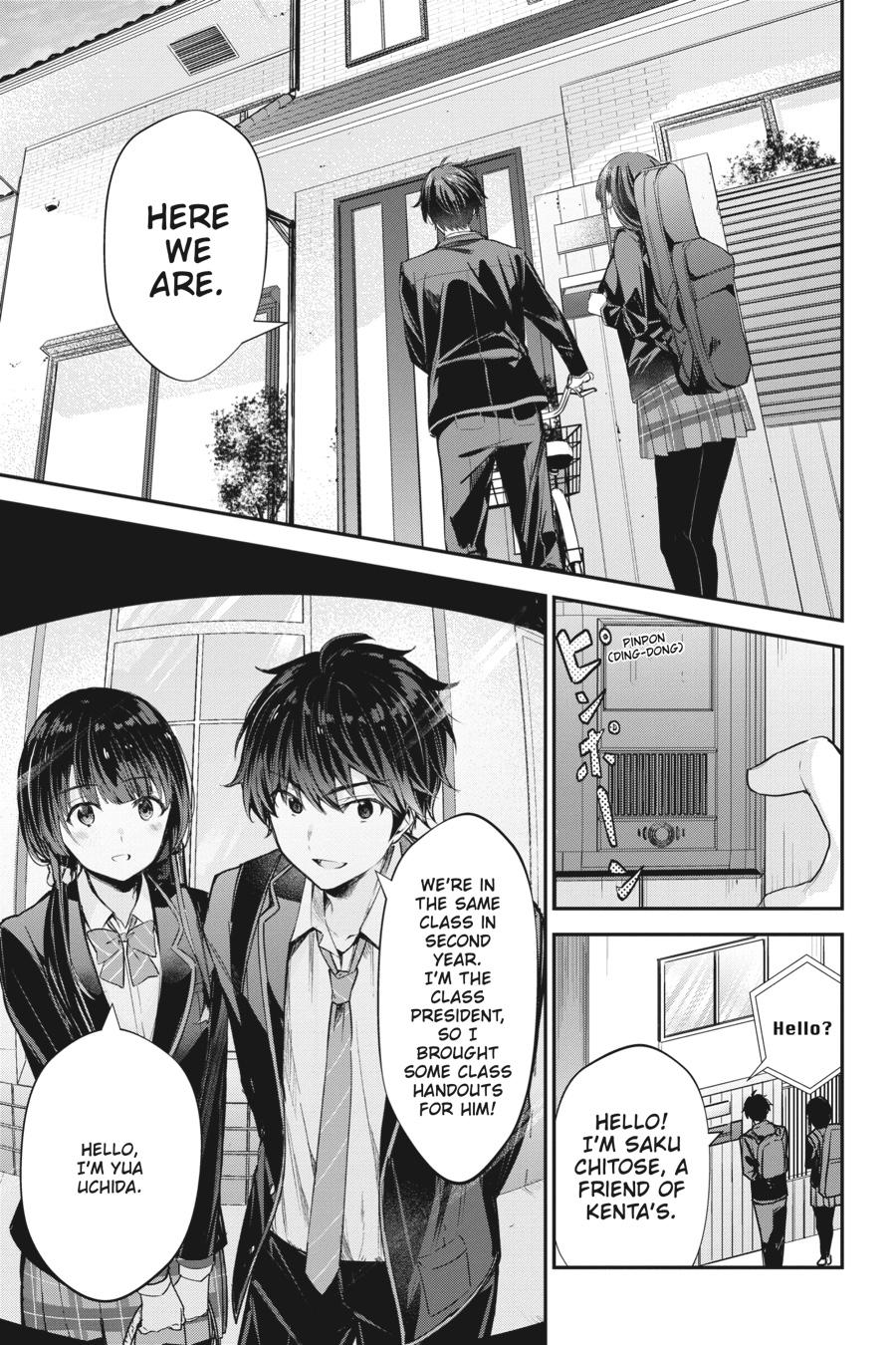 Read Chitose Is in the Ramune Bottle ENGLISH Manga Online