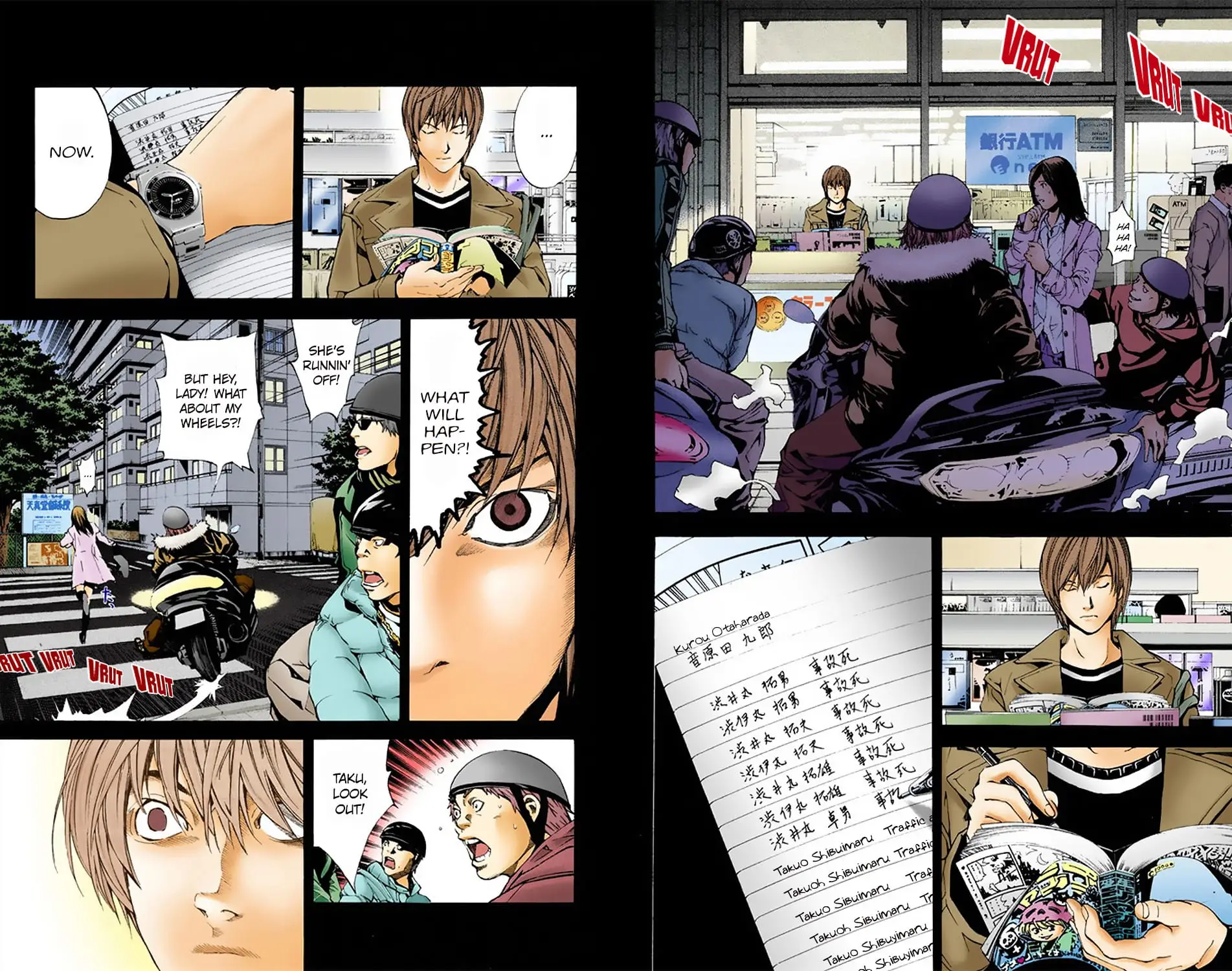 Read Death Note (Official Colored) ENGLISH Manga Online