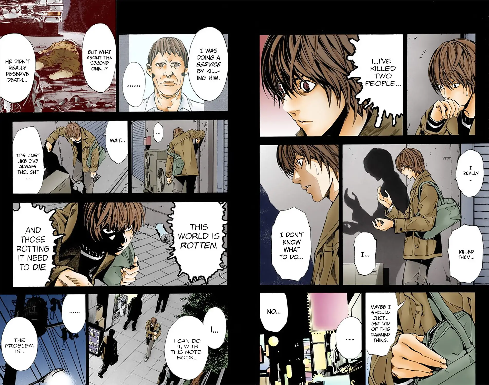 Read Death Note (Official Colored) ENGLISH Manga Online