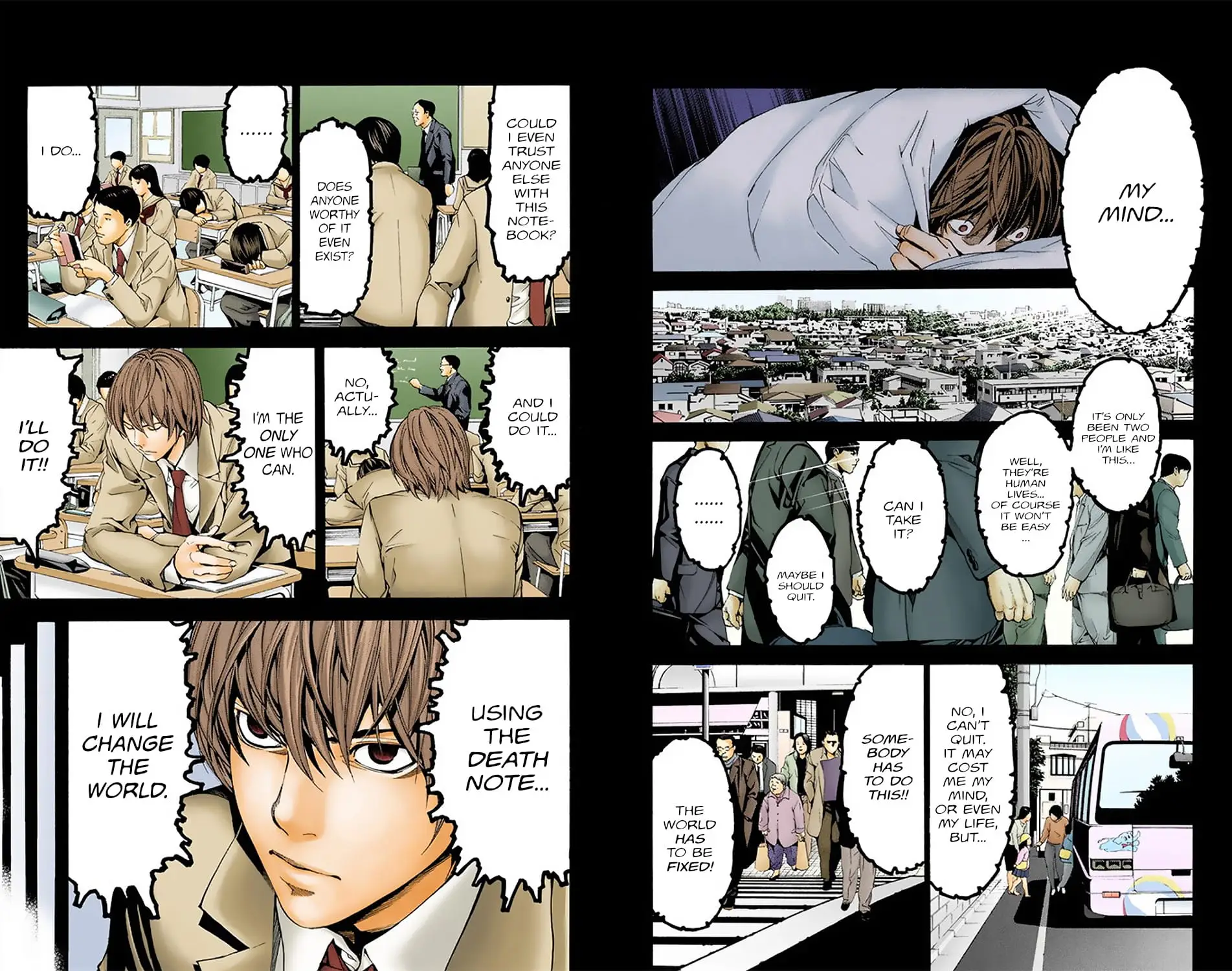 Read Death Note (Official Colored) ENGLISH Manga Online