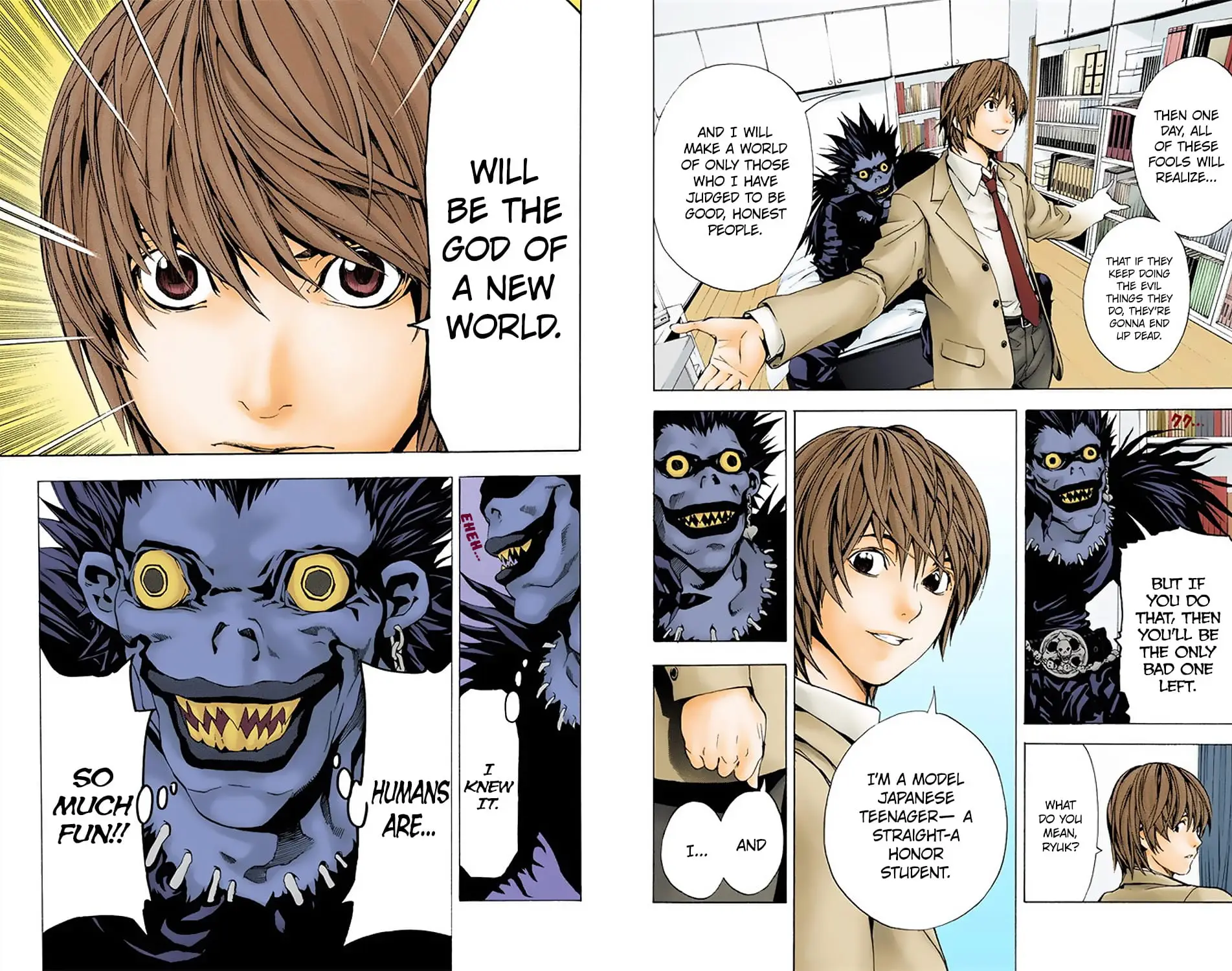 Read Death Note (Official Colored) ENGLISH Manga Online