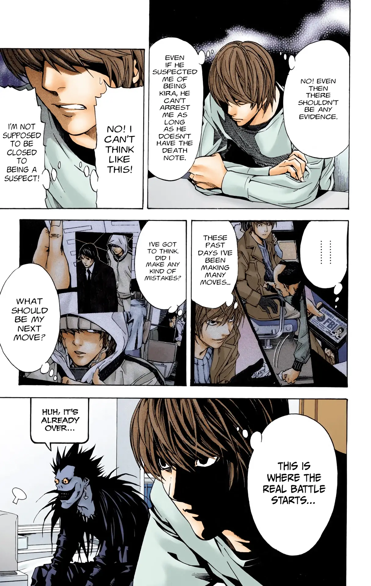 Read Death Note (Official Colored) ENGLISH Manga Online