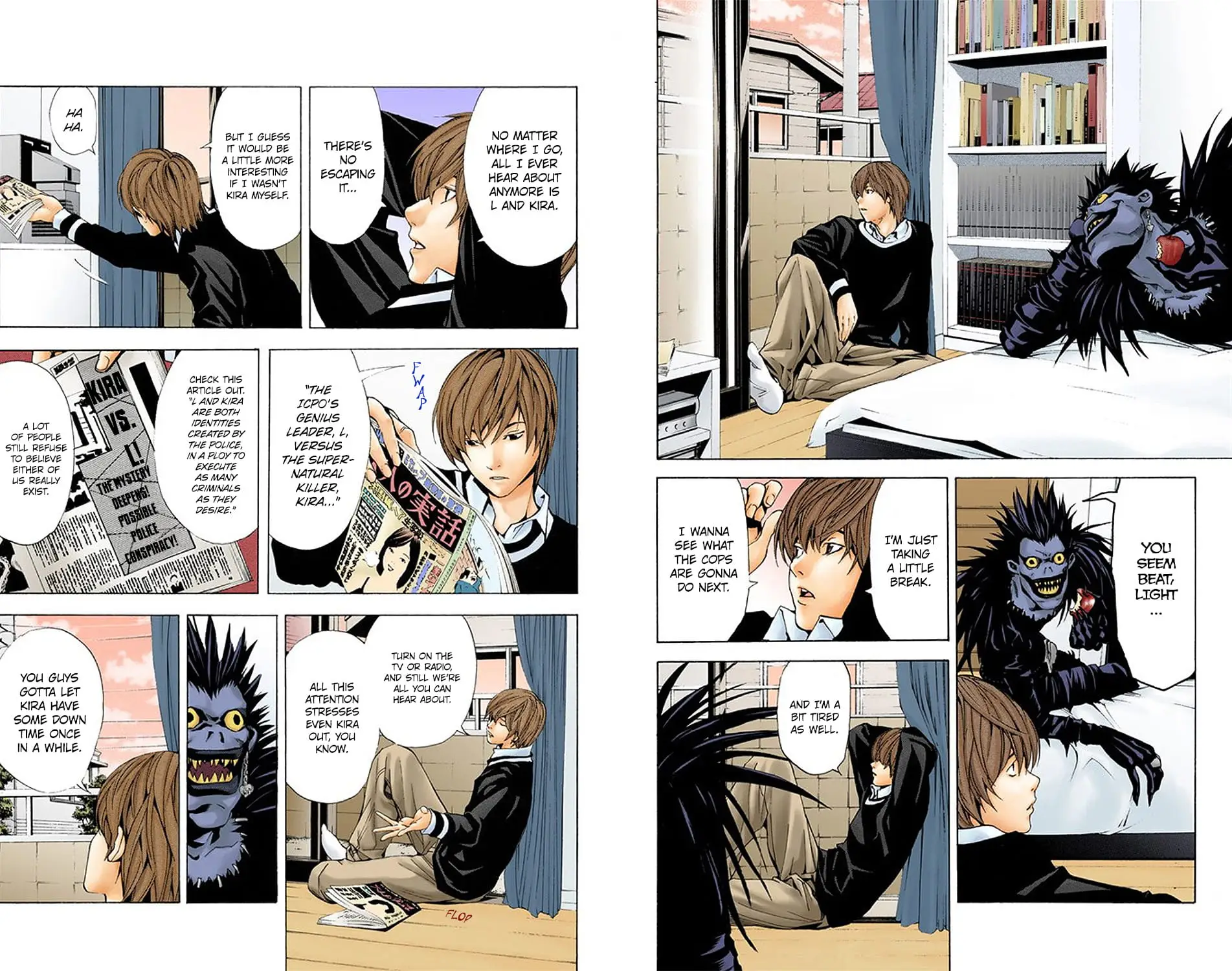 Read Death Note (Official Colored) ENGLISH Manga Online