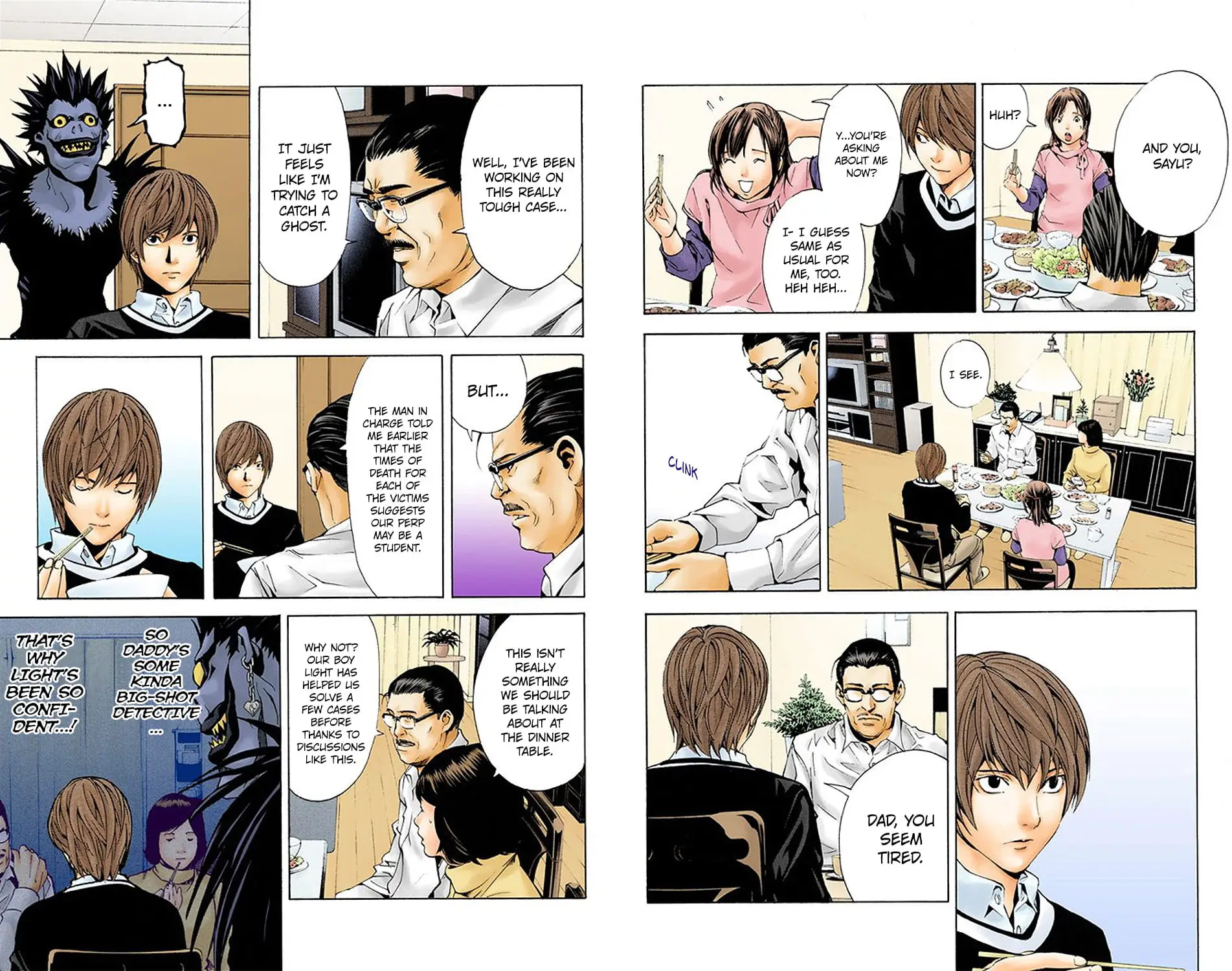 Read Death Note (Official Colored) ENGLISH Manga Online