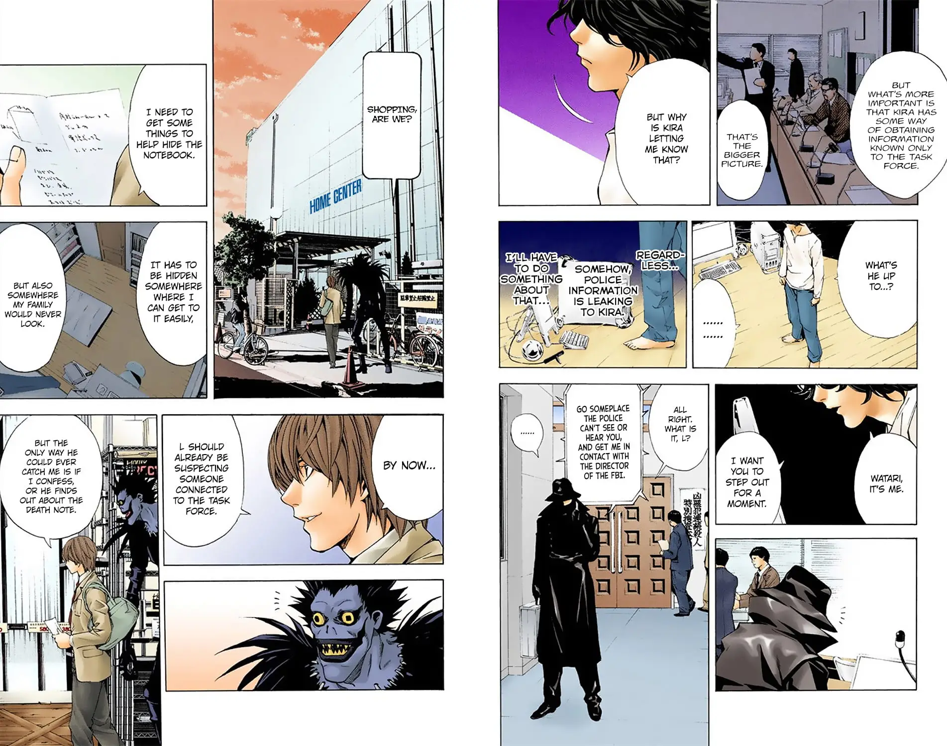 Read Death Note (Official Colored) ENGLISH Manga Online