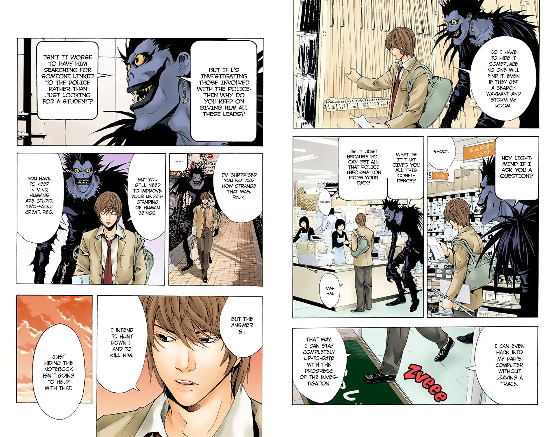 Read Death Note (Official Colored) ENGLISH Manga Online