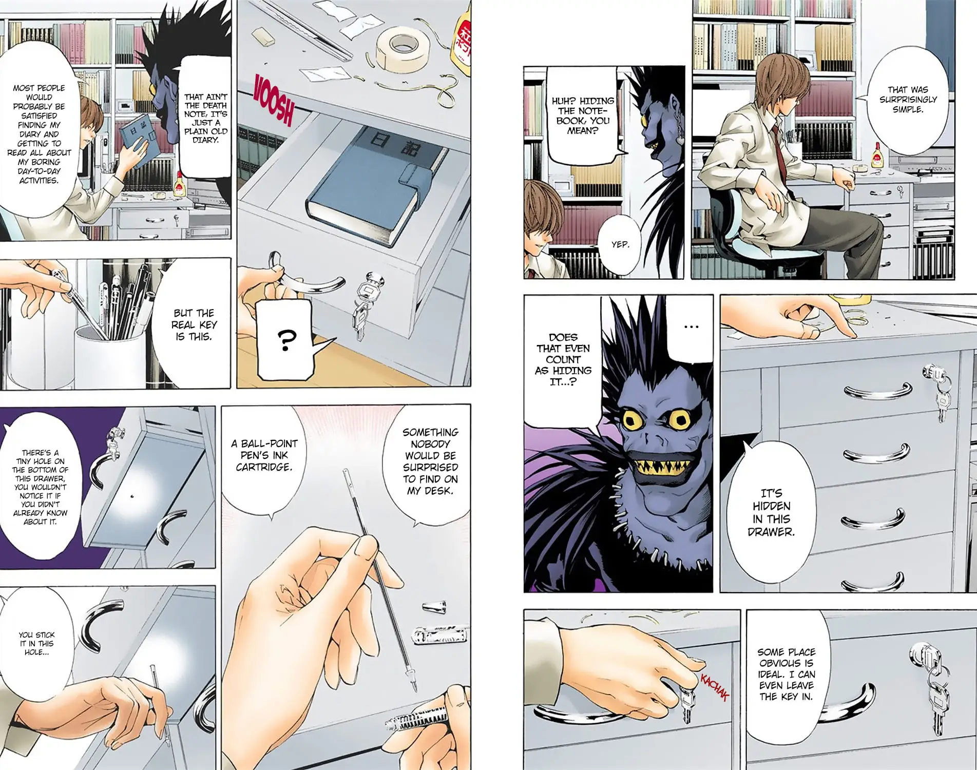 Read Death Note (Official Colored) ENGLISH Manga Online