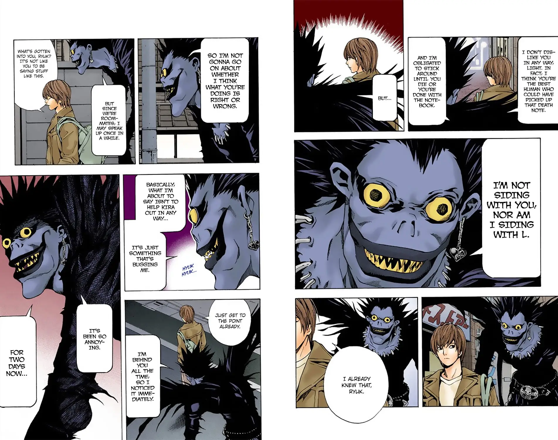 Read Death Note (Official Colored) ENGLISH Manga Online