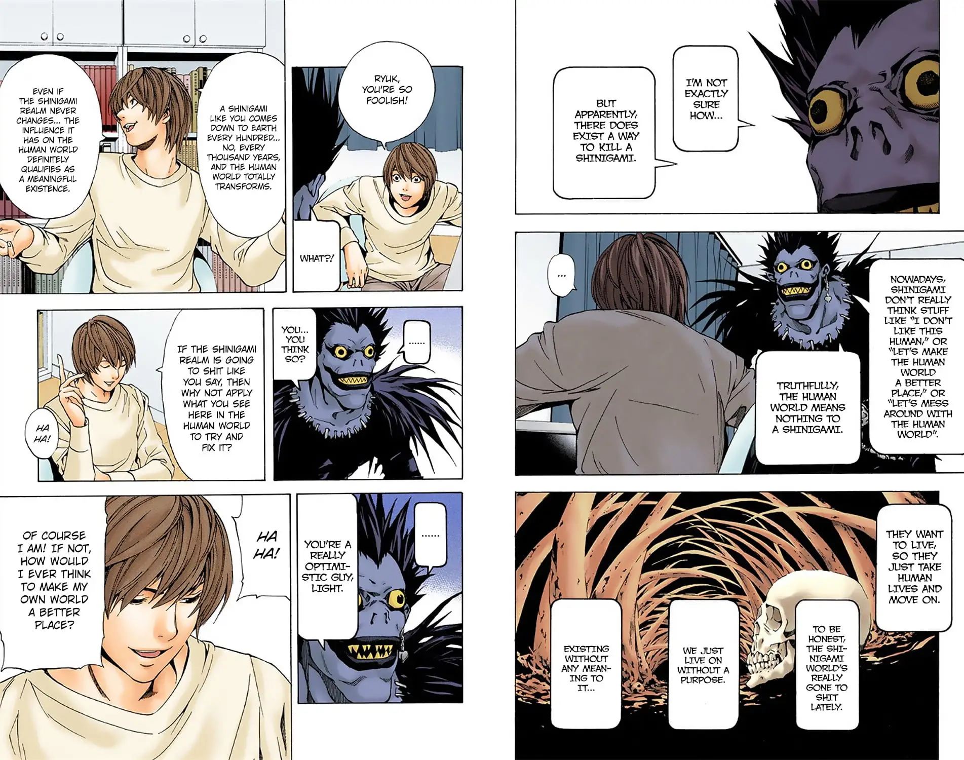 Read Death Note (Official Colored) ENGLISH Manga Online
