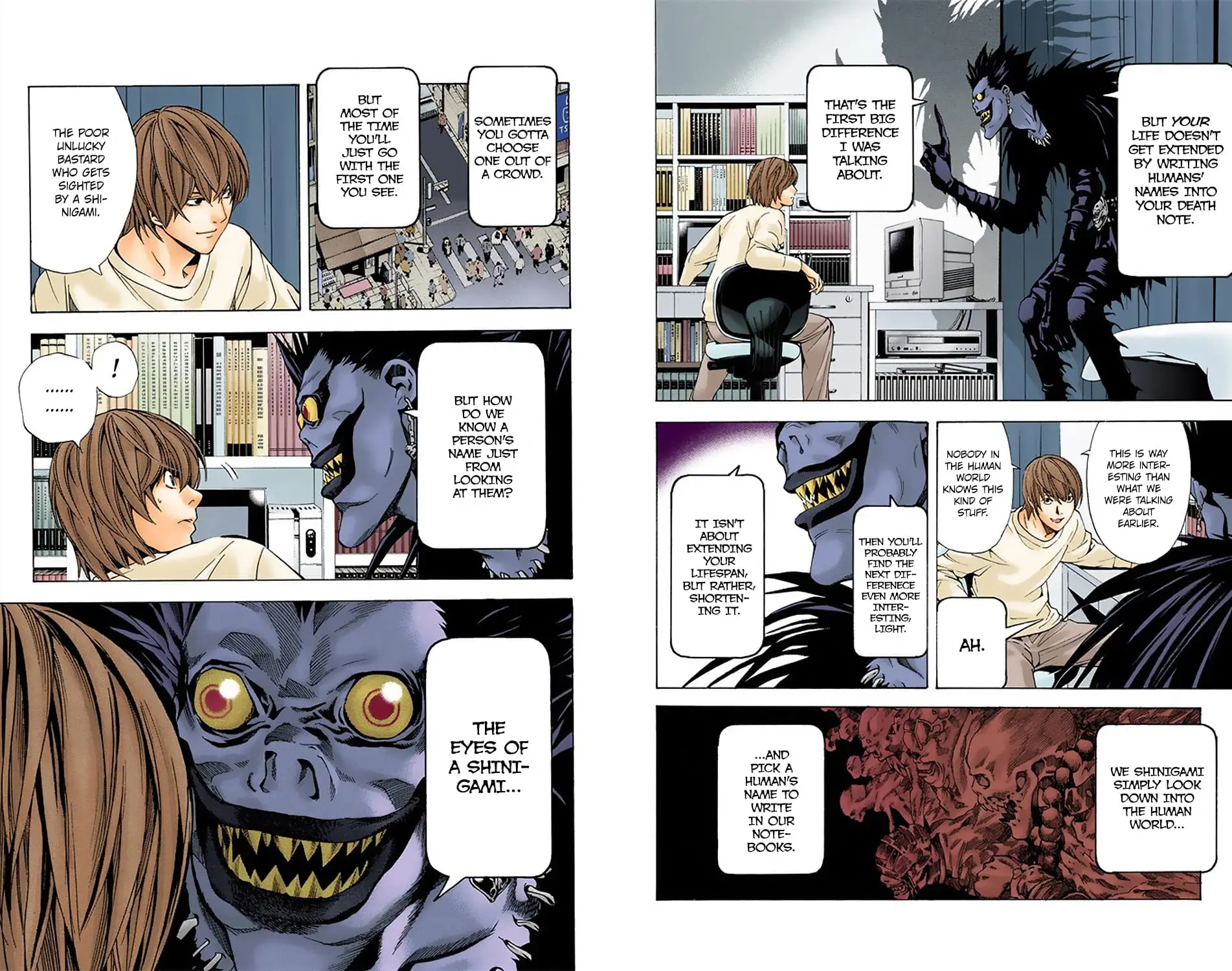 Read Death Note (Official Colored) ENGLISH Manga Online