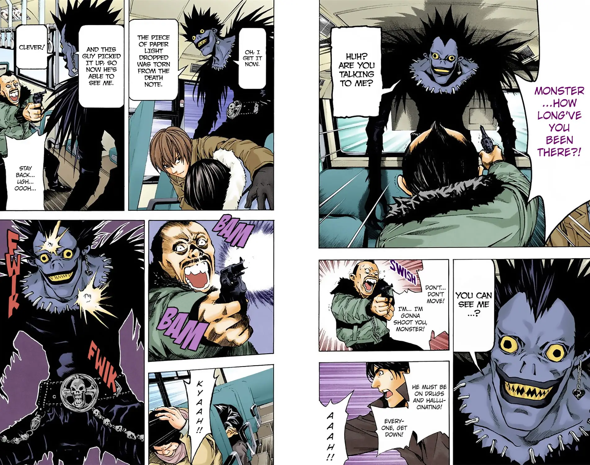 Read Death Note (Official Colored) ENGLISH Manga Online