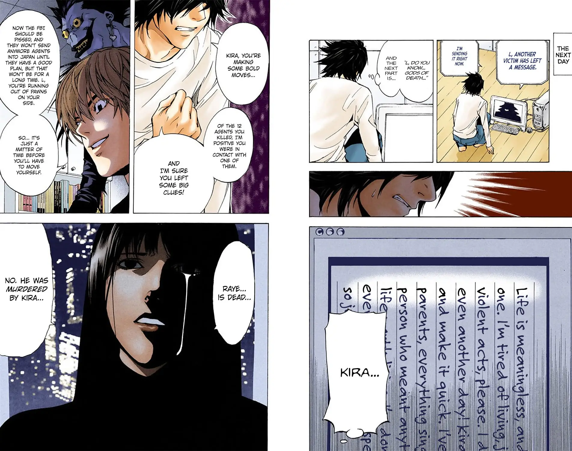 Read Death Note (Official Colored) ENGLISH Manga Online