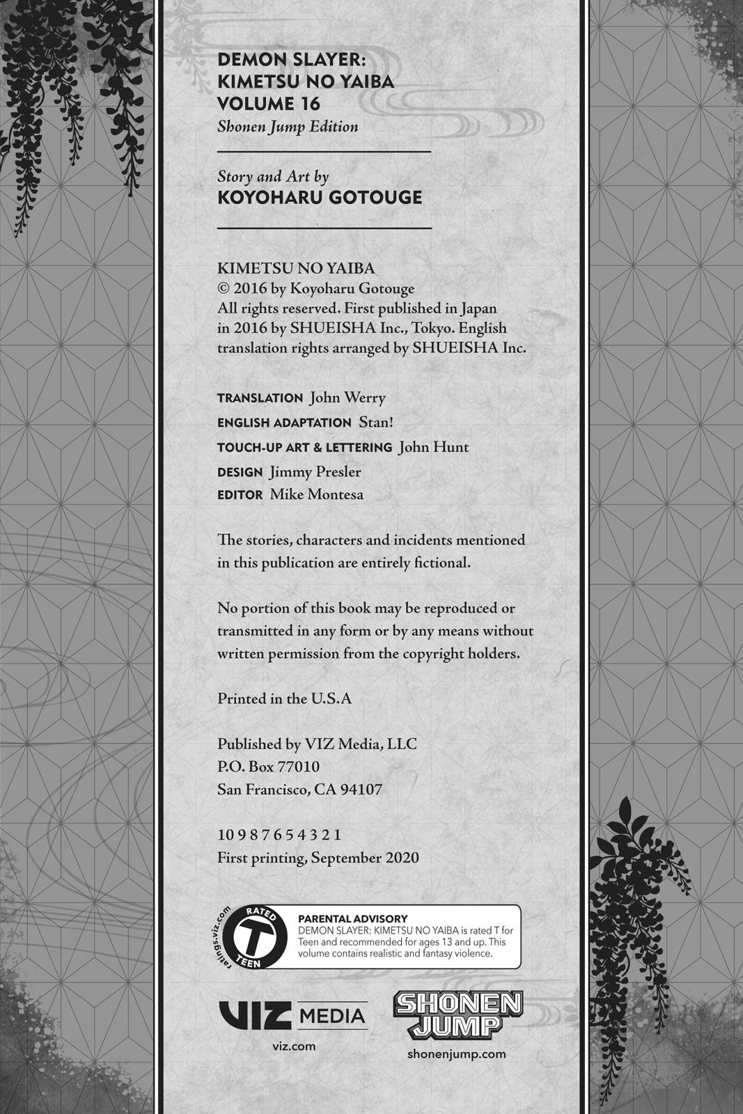 Read Demon Slayer Kimetsu no Yaiba ENGLISH Manga Online