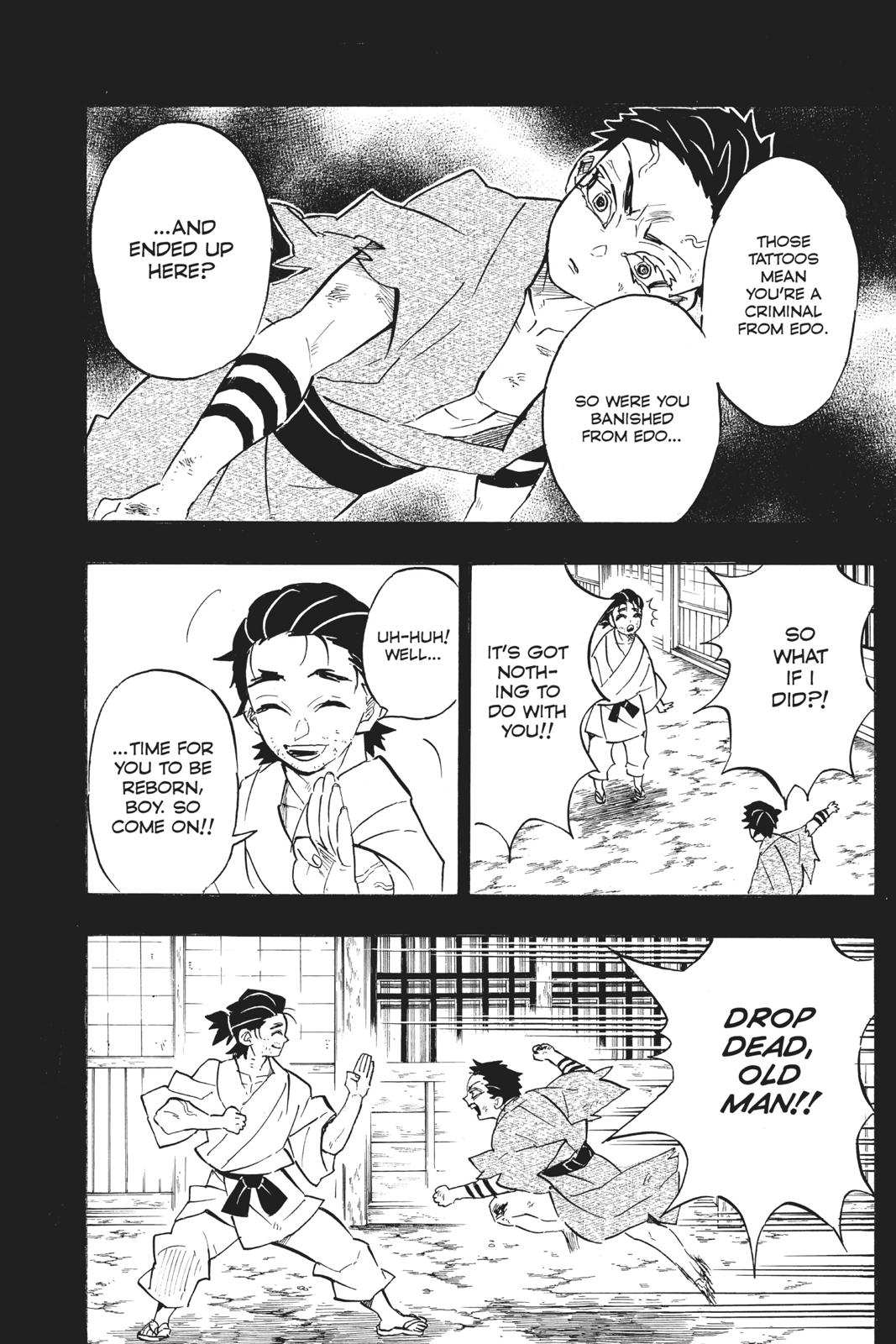 Read Demon Slayer Kimetsu no Yaiba ENGLISH Manga Online