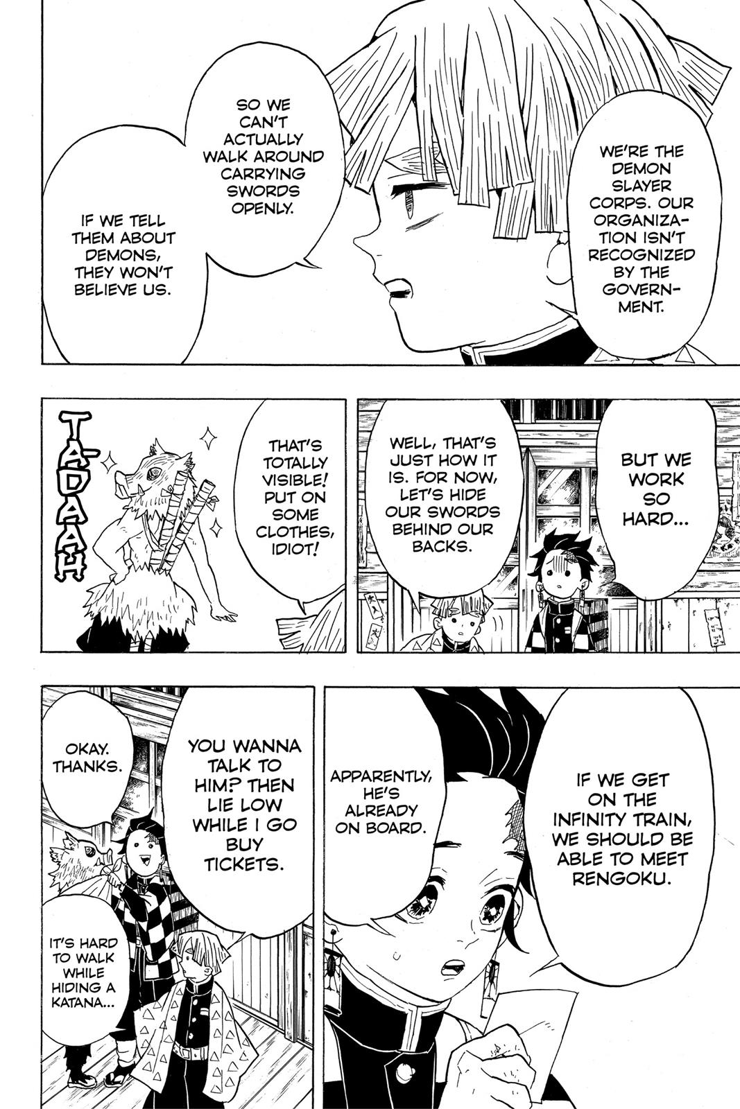 Read Demon Slayer Kimetsu no Yaiba ENGLISH Manga Online