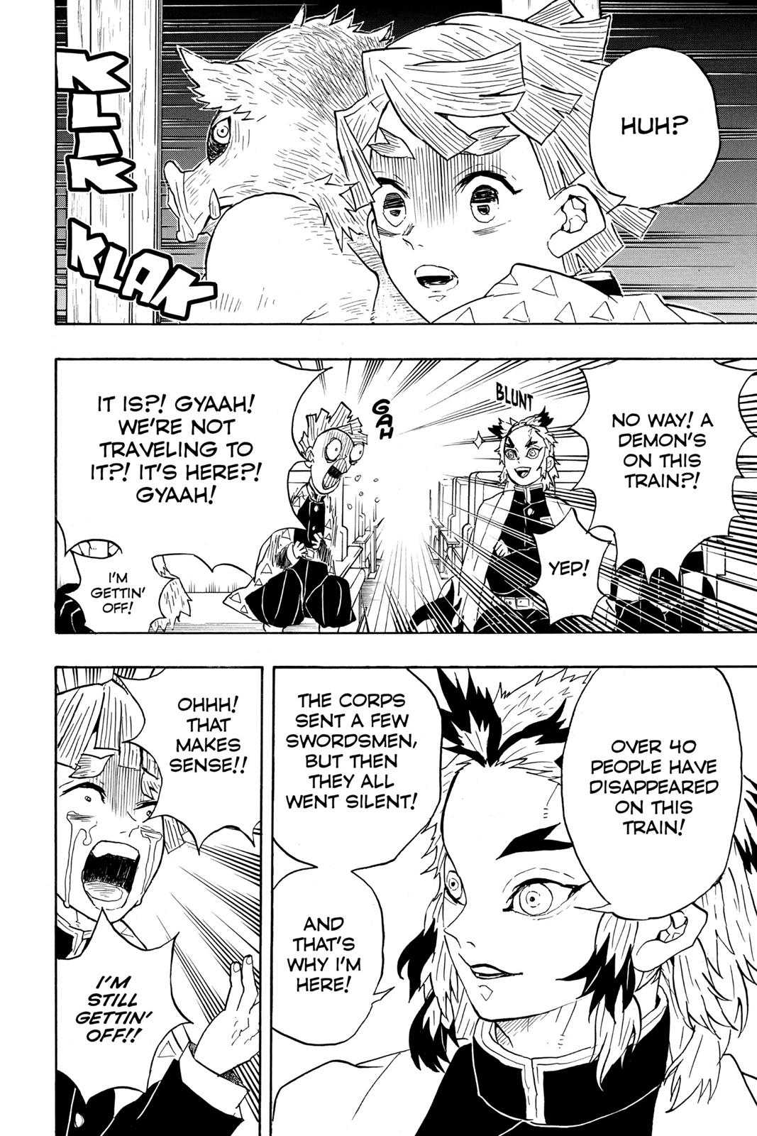 Read Demon Slayer Kimetsu no Yaiba ENGLISH Manga Online