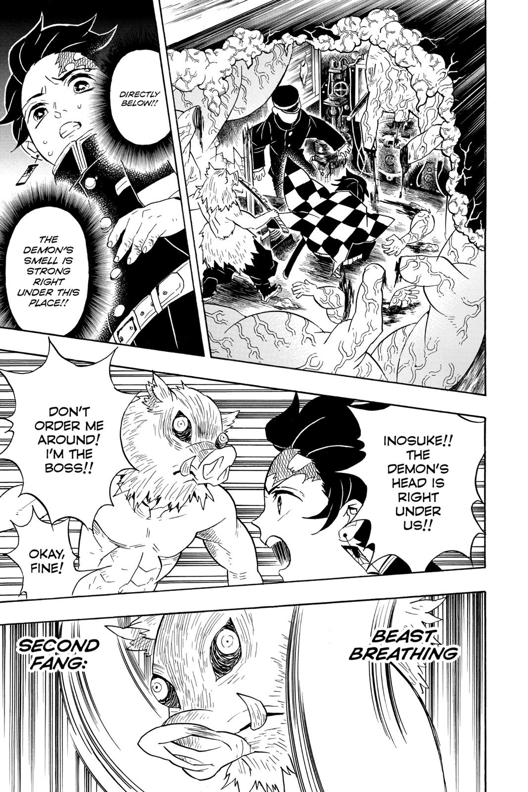 Read Demon Slayer Kimetsu no Yaiba ENGLISH Manga Online