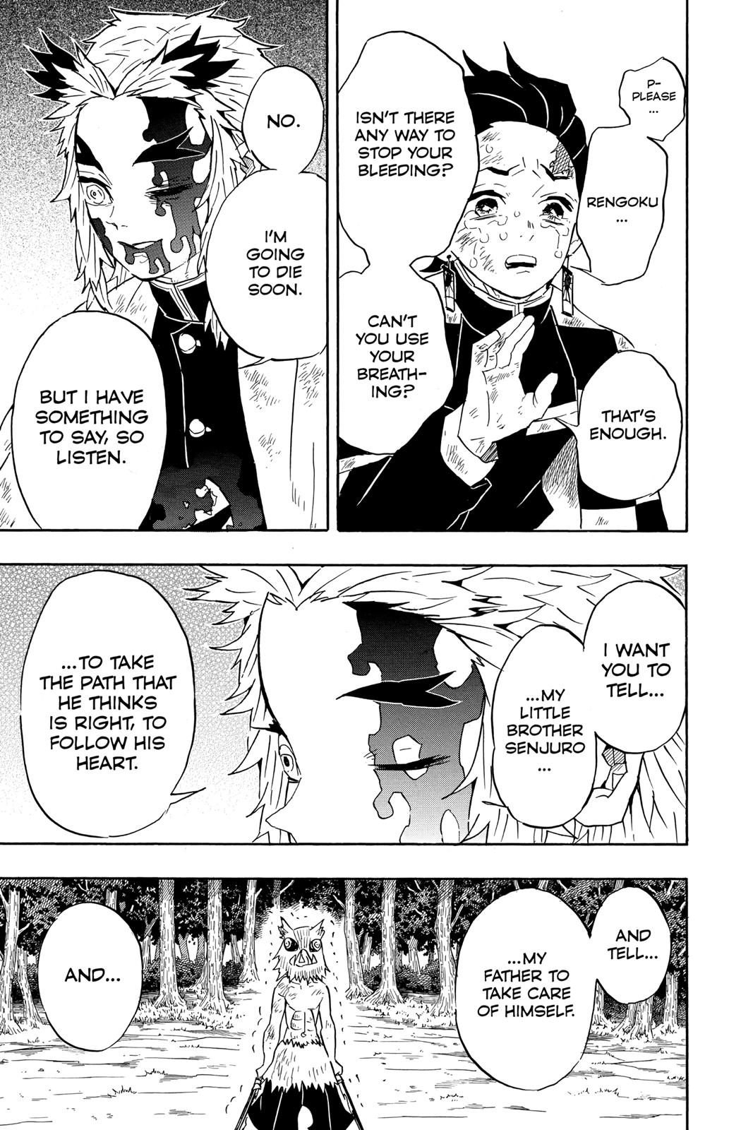 Read Demon Slayer Kimetsu no Yaiba ENGLISH Manga Online