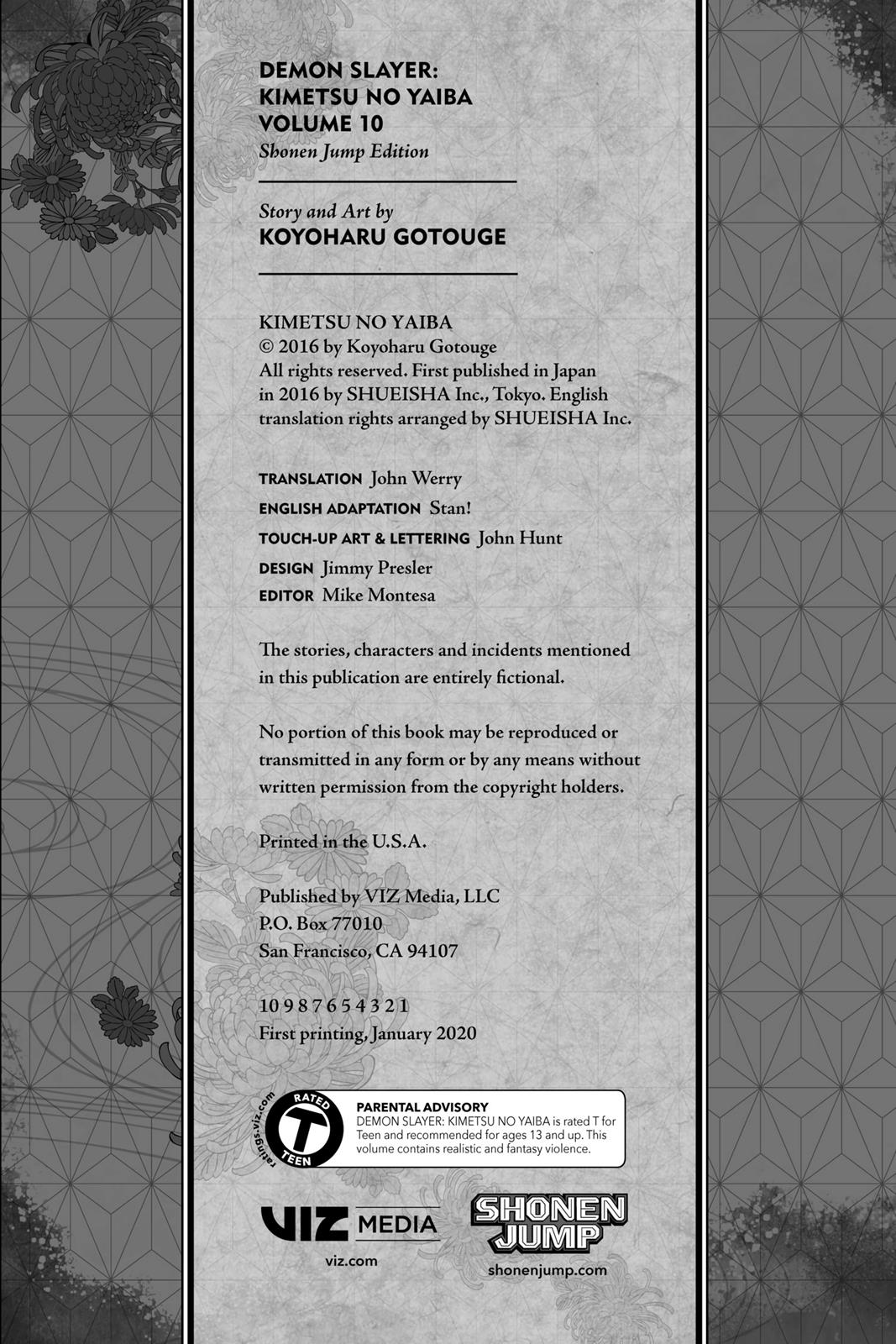 Read Demon Slayer Kimetsu no Yaiba ENGLISH Manga Online