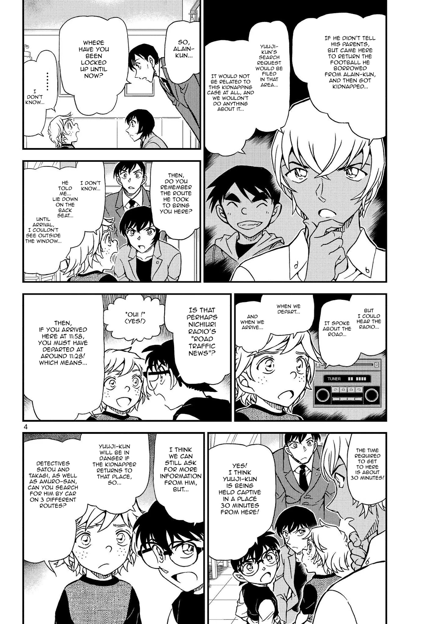Read Detective Conan ENGLISH Manga Online